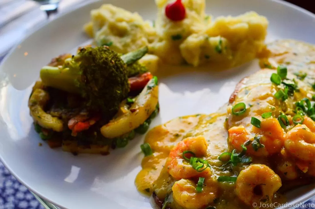 Food in Pousada Serra do Luar