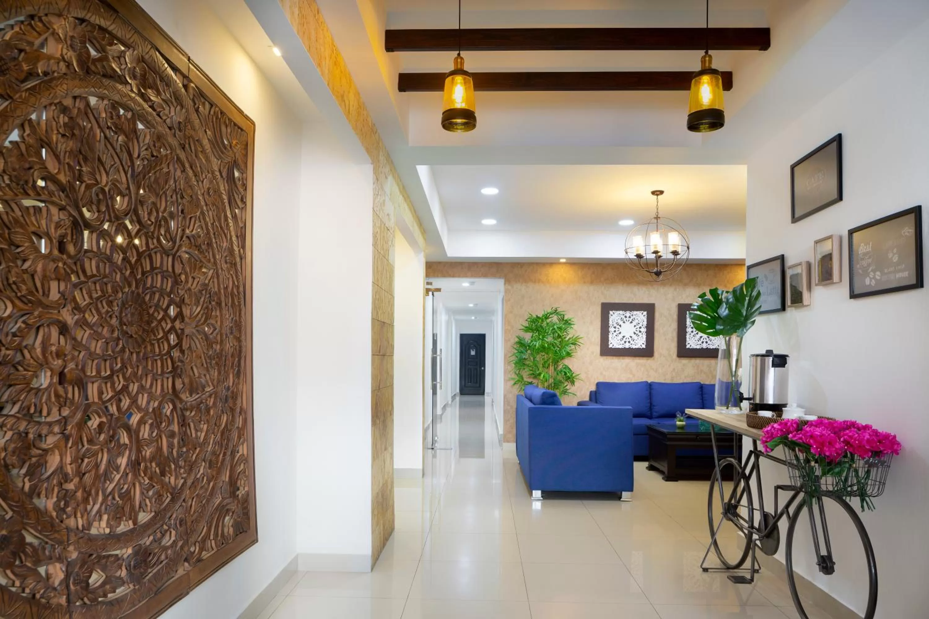 Lobby or reception in Hotel La Colonia