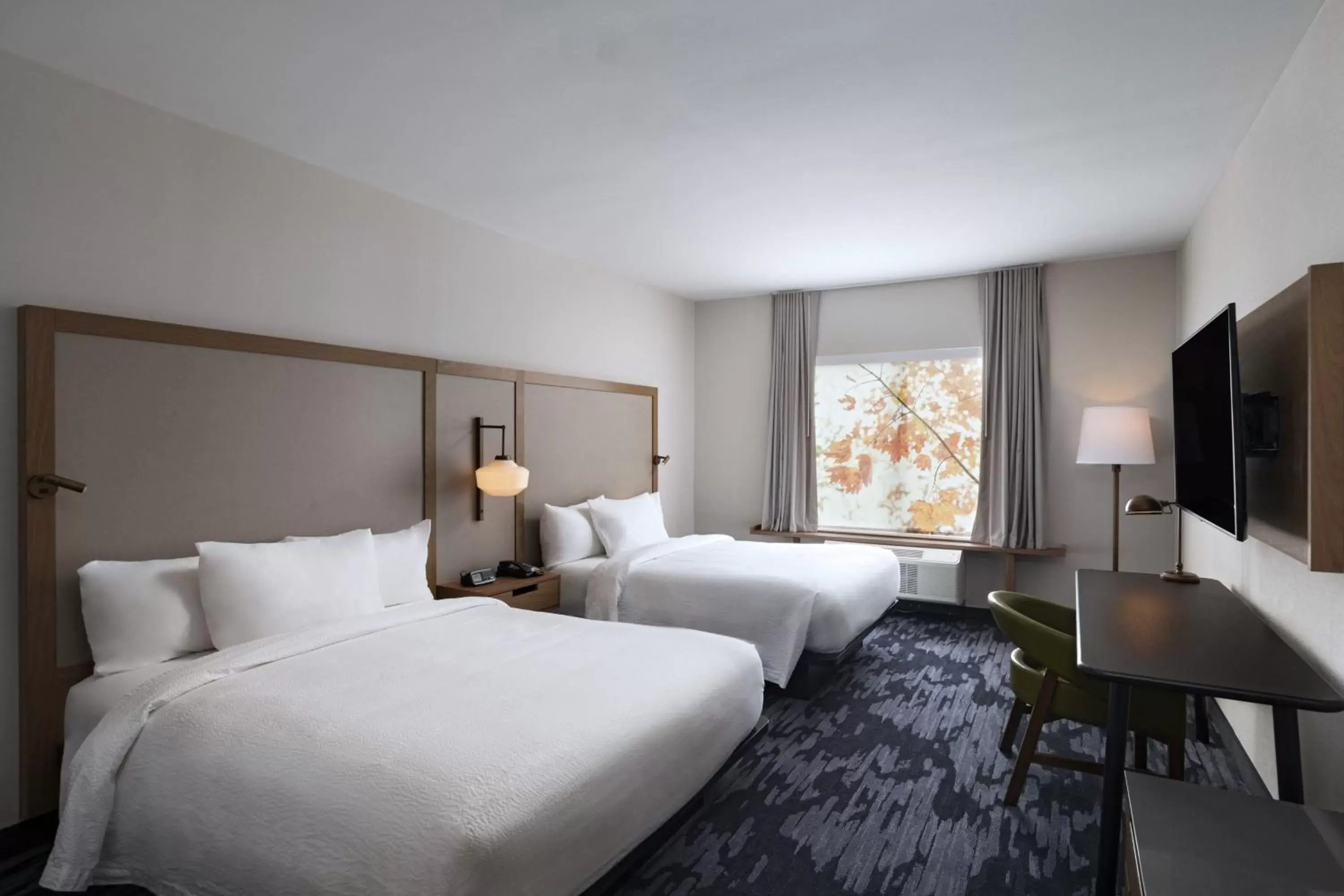 Queen Room with Two Queen Beds - Hearing Accessible in Fairfield by Marriott Inn & Suites Waller Queen Room with Two Queen Beds - Hearing Accessible in Fairfield by Marriott Inn & Suites Waller