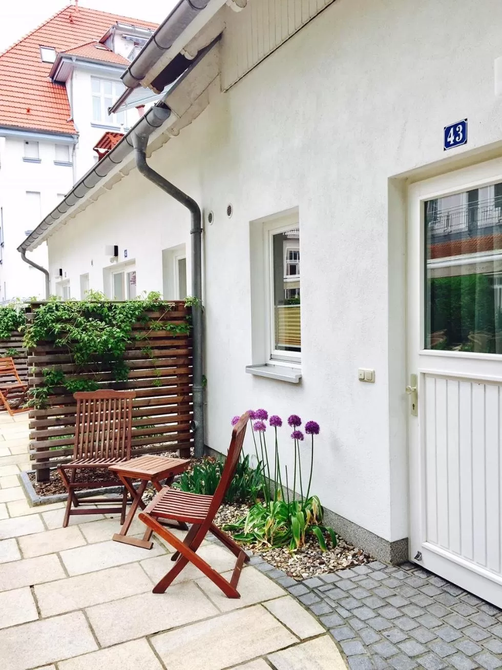 Facade/entrance in Hotel Polar-Stern