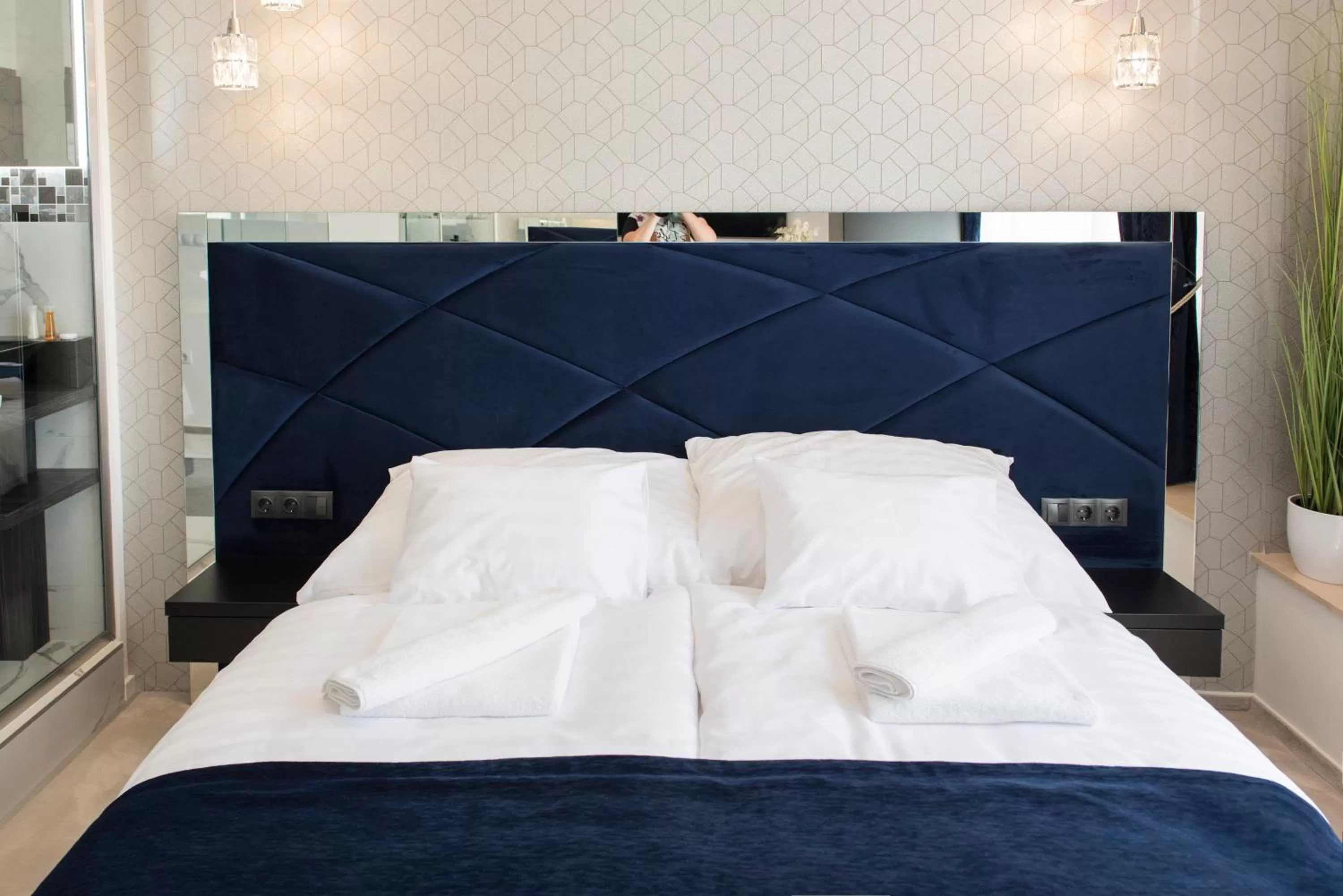 Bed in Z Rooms Boutique Smart Hotel, személyzet nélkül