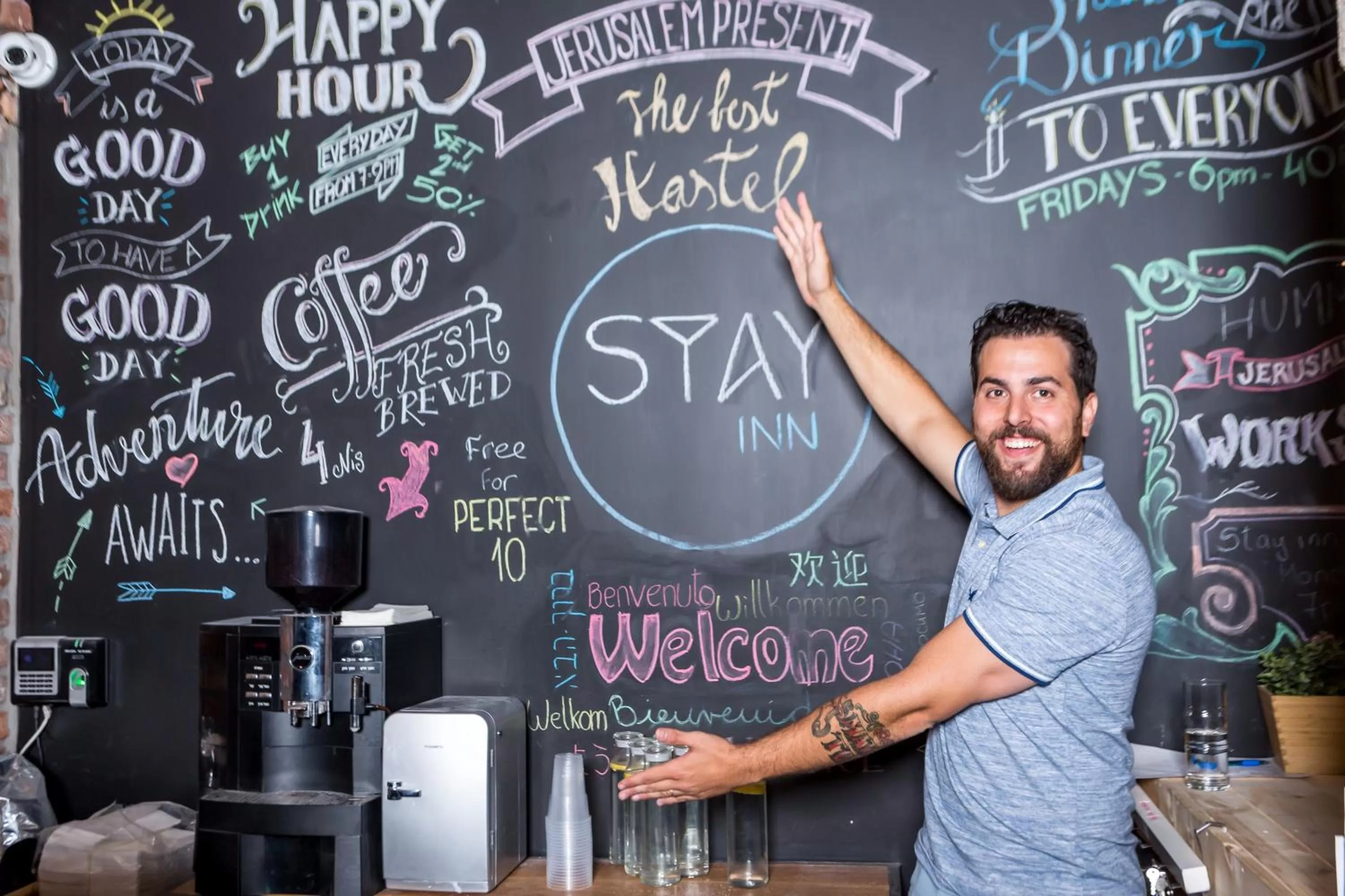 Coffee/tea facilities in Stay Inn Hotel Jerusalem