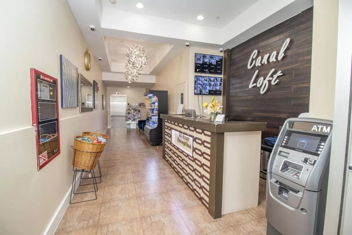Lobby or reception in Canal Loft Hotel