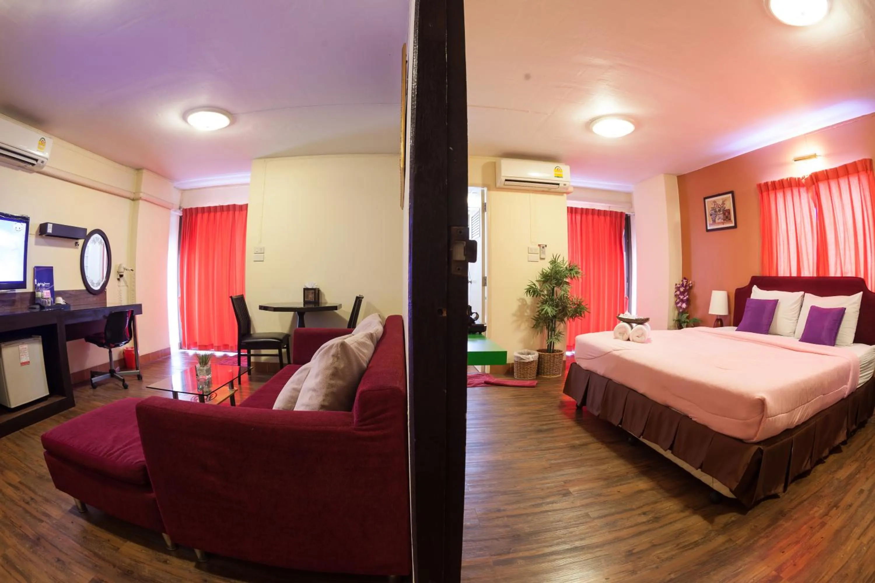 Bed in Vabua Asotel Bangkok