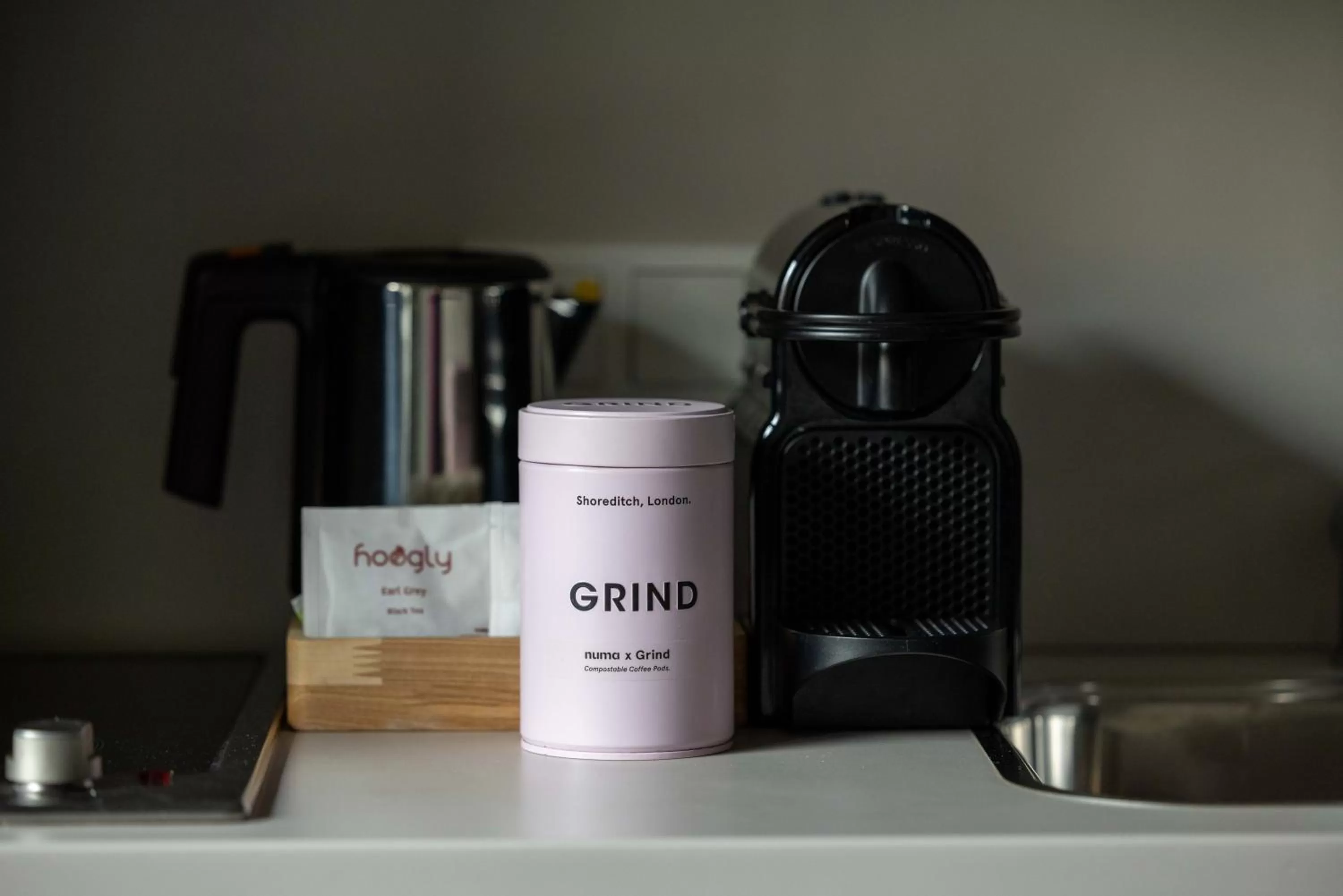 Coffee/tea facilities in Numa Munich Stark