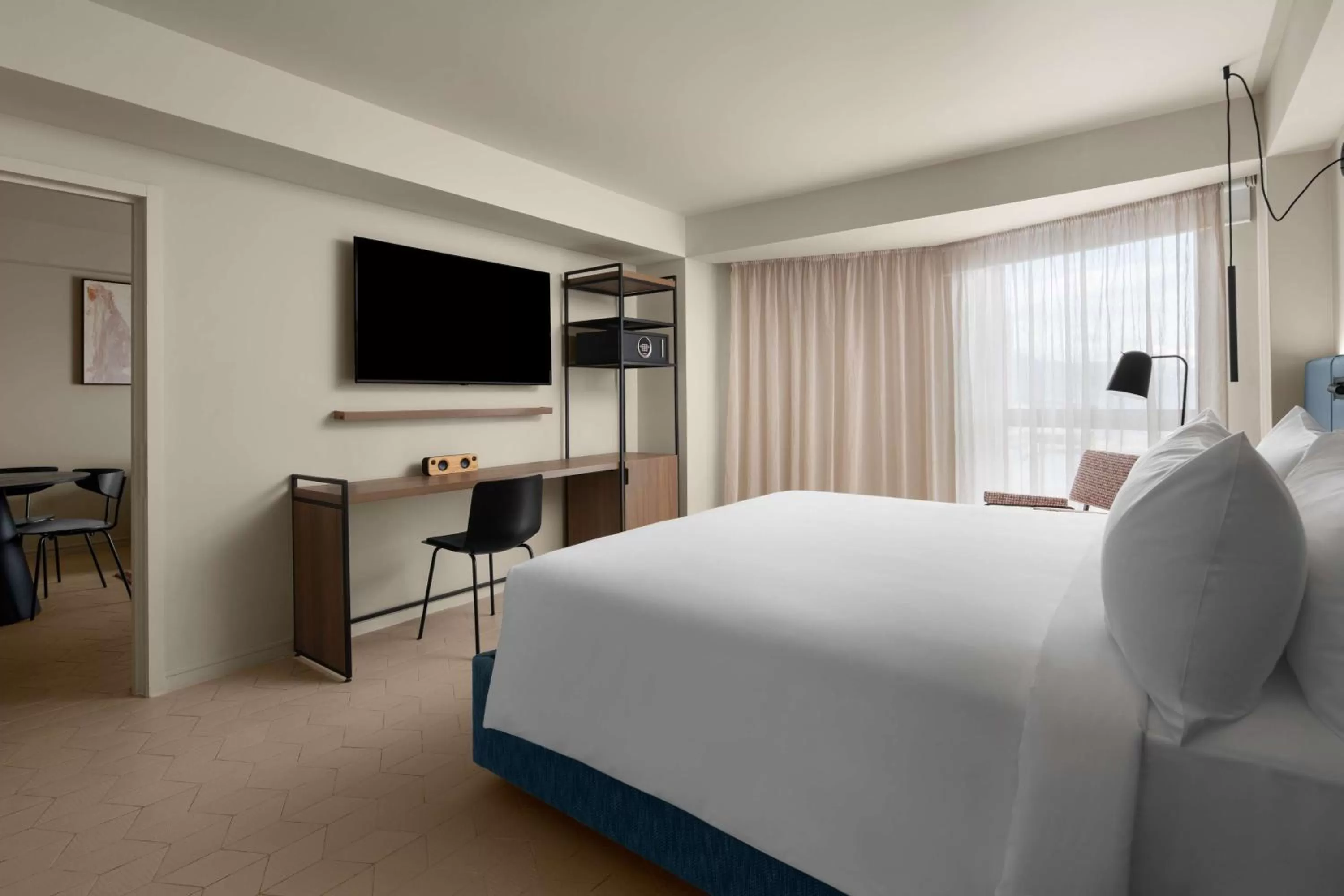 Bedroom, Bed in ROK Hotel Kingston, Tapestry Collection By Hilton