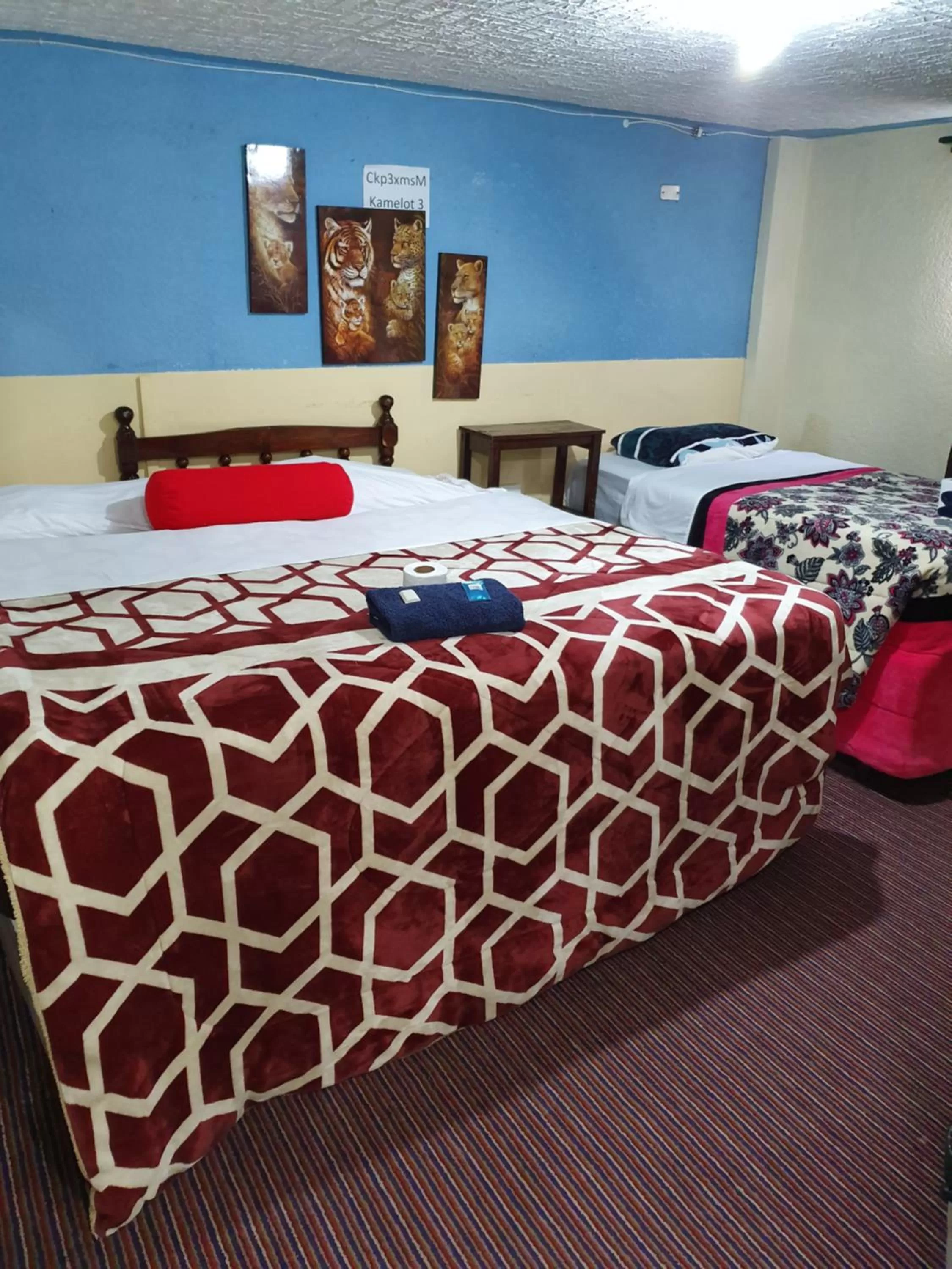 Bed in hotel kasa kamelot 2