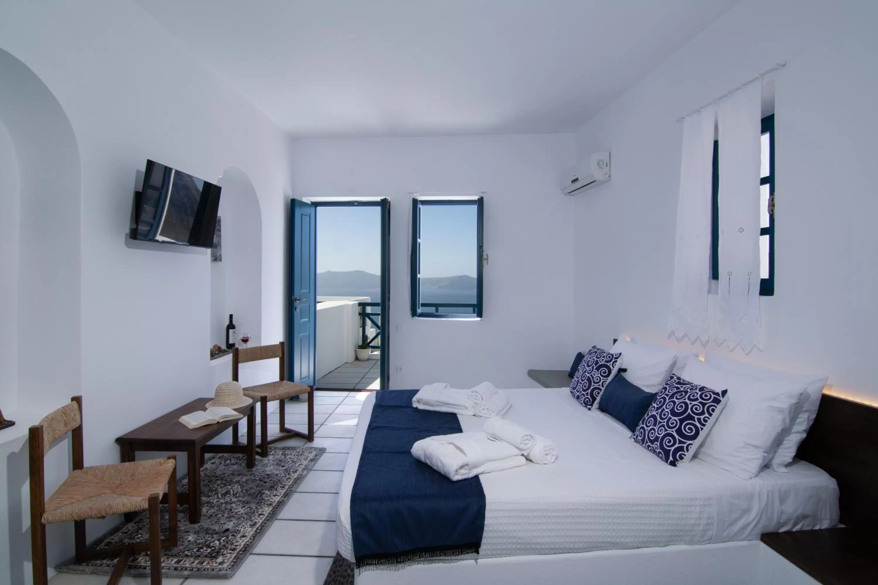 Bed in DELION VIEW HOTEL