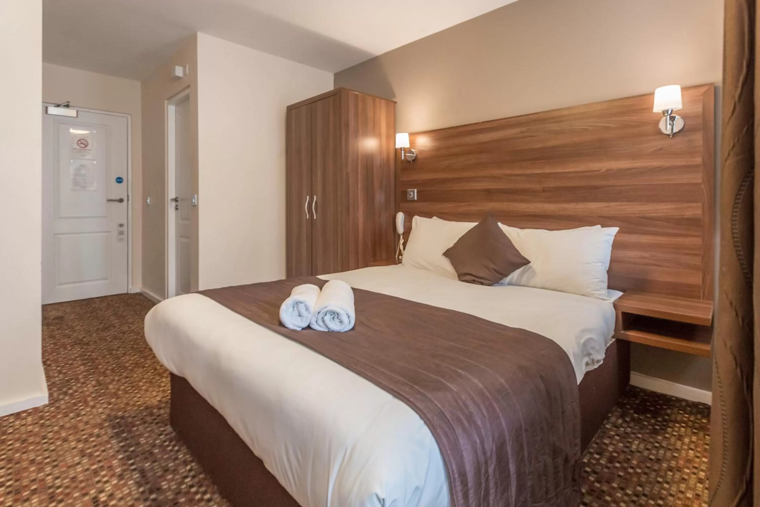 Photo of the whole room, Bed in Prince Regent Hotel Excel London