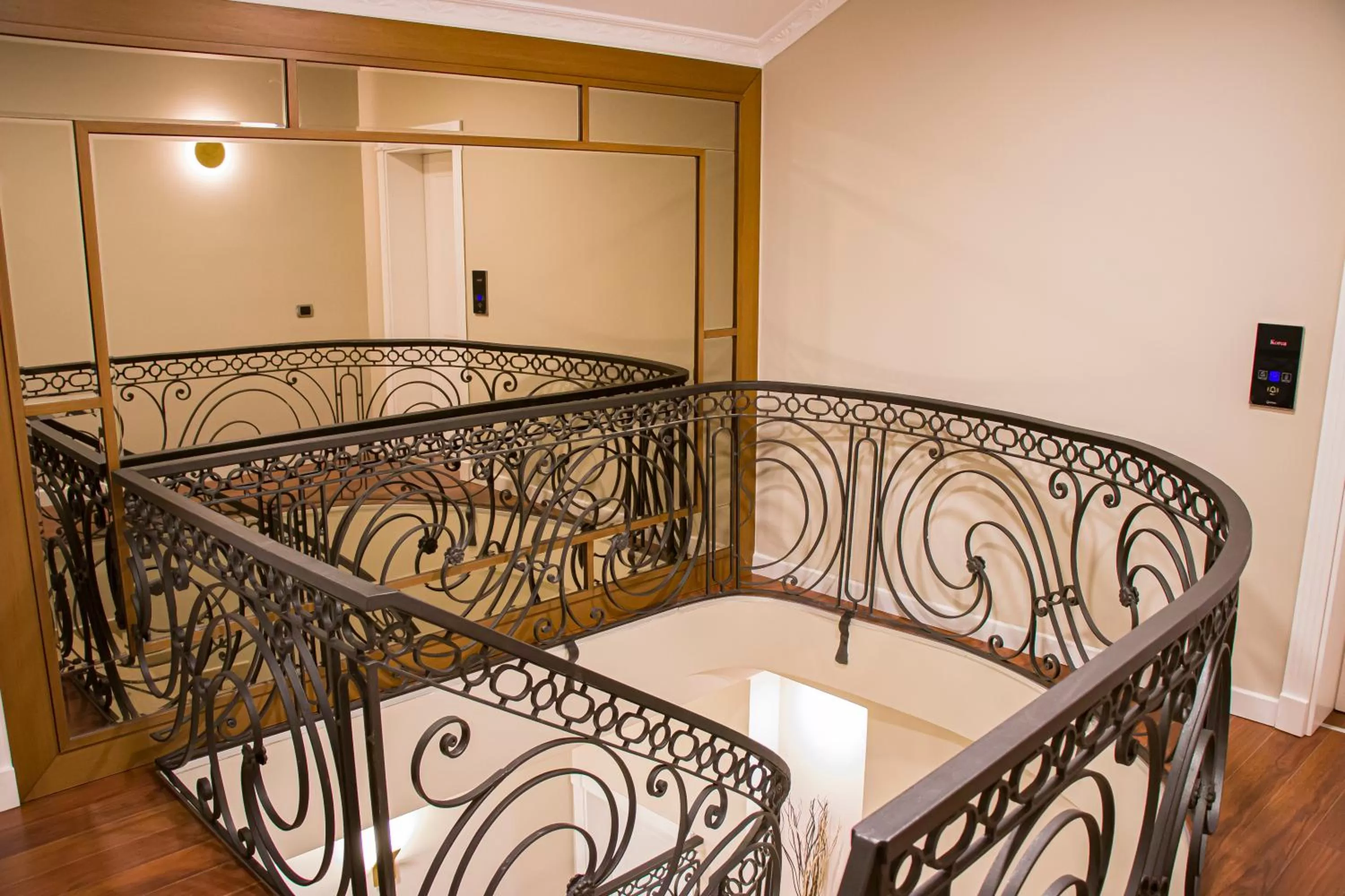 Floor plan in Hotel Domus