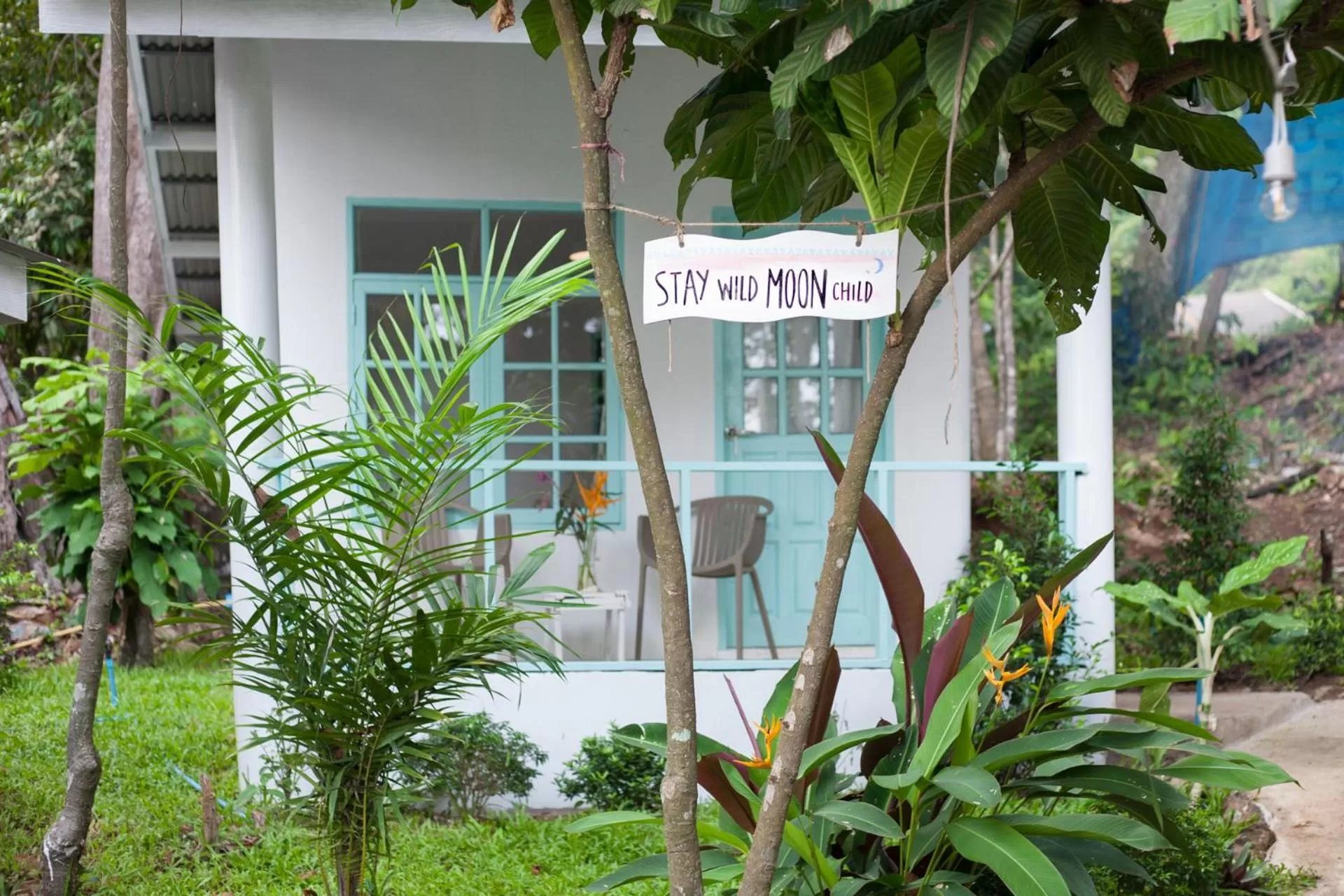 Garden, Property Building in Indie Beach Bungalows