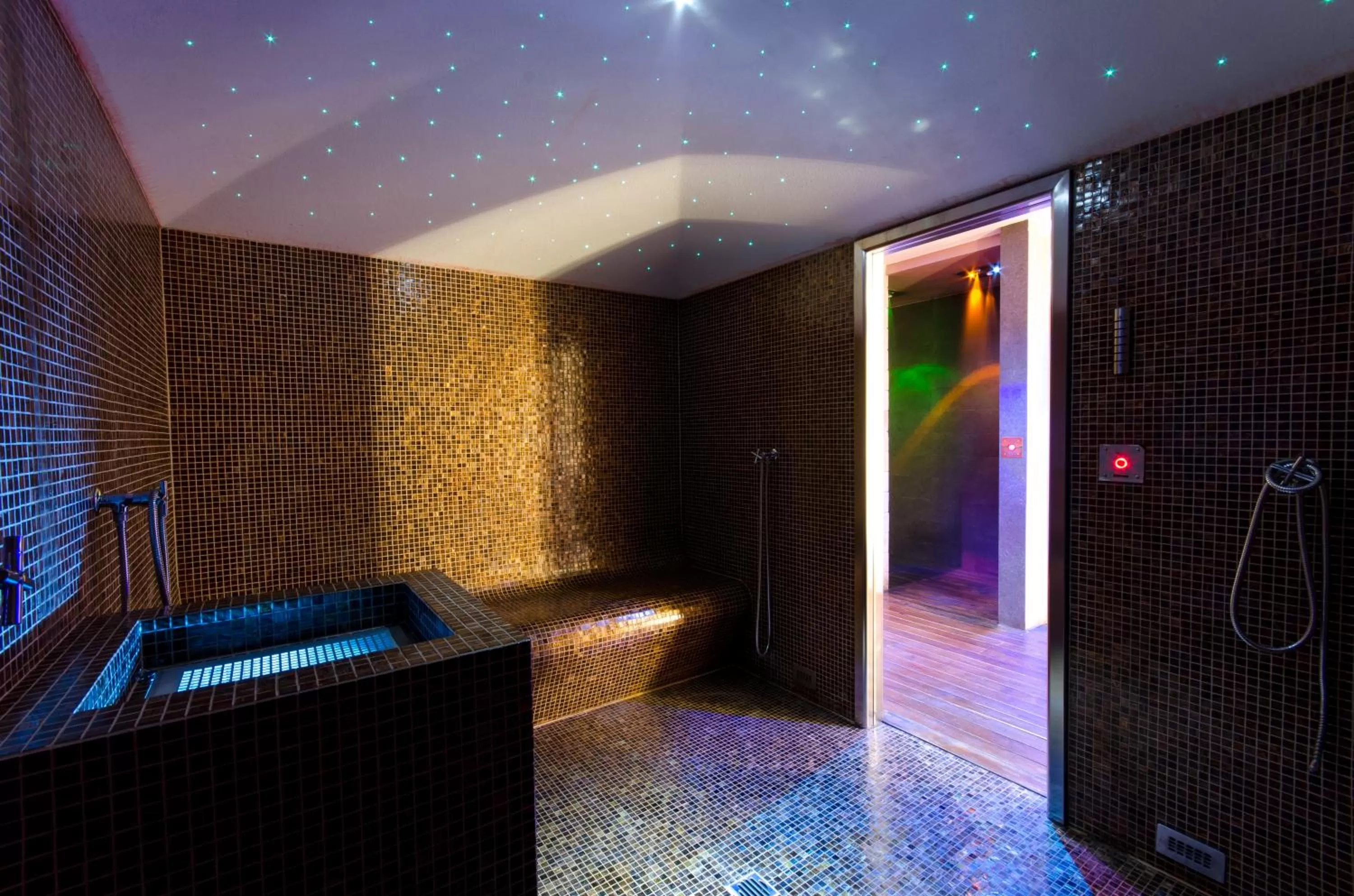Steam room in Sport Village Hotel & Spa