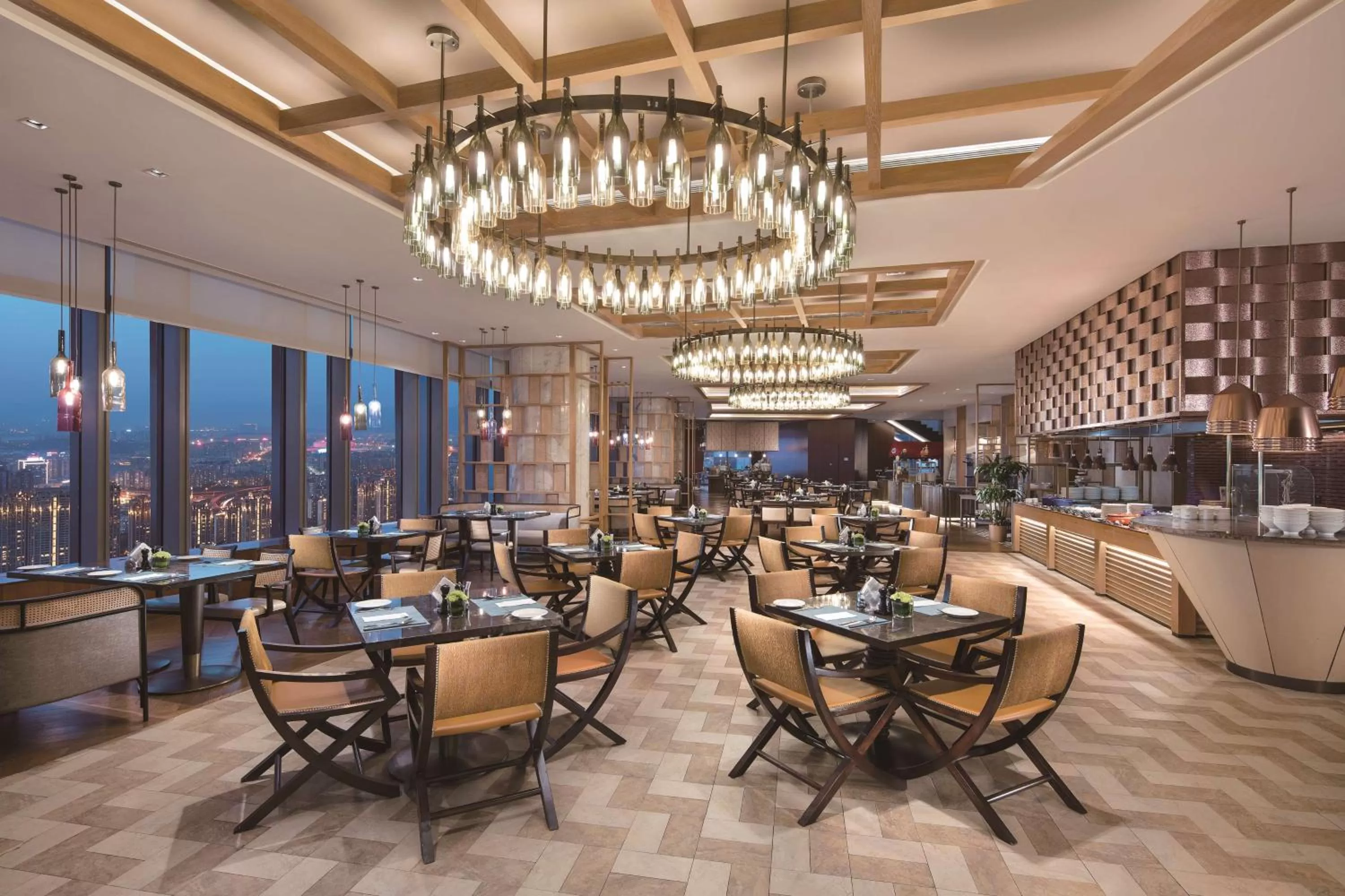 Restaurant/places to eat in Hilton Fuzhou
