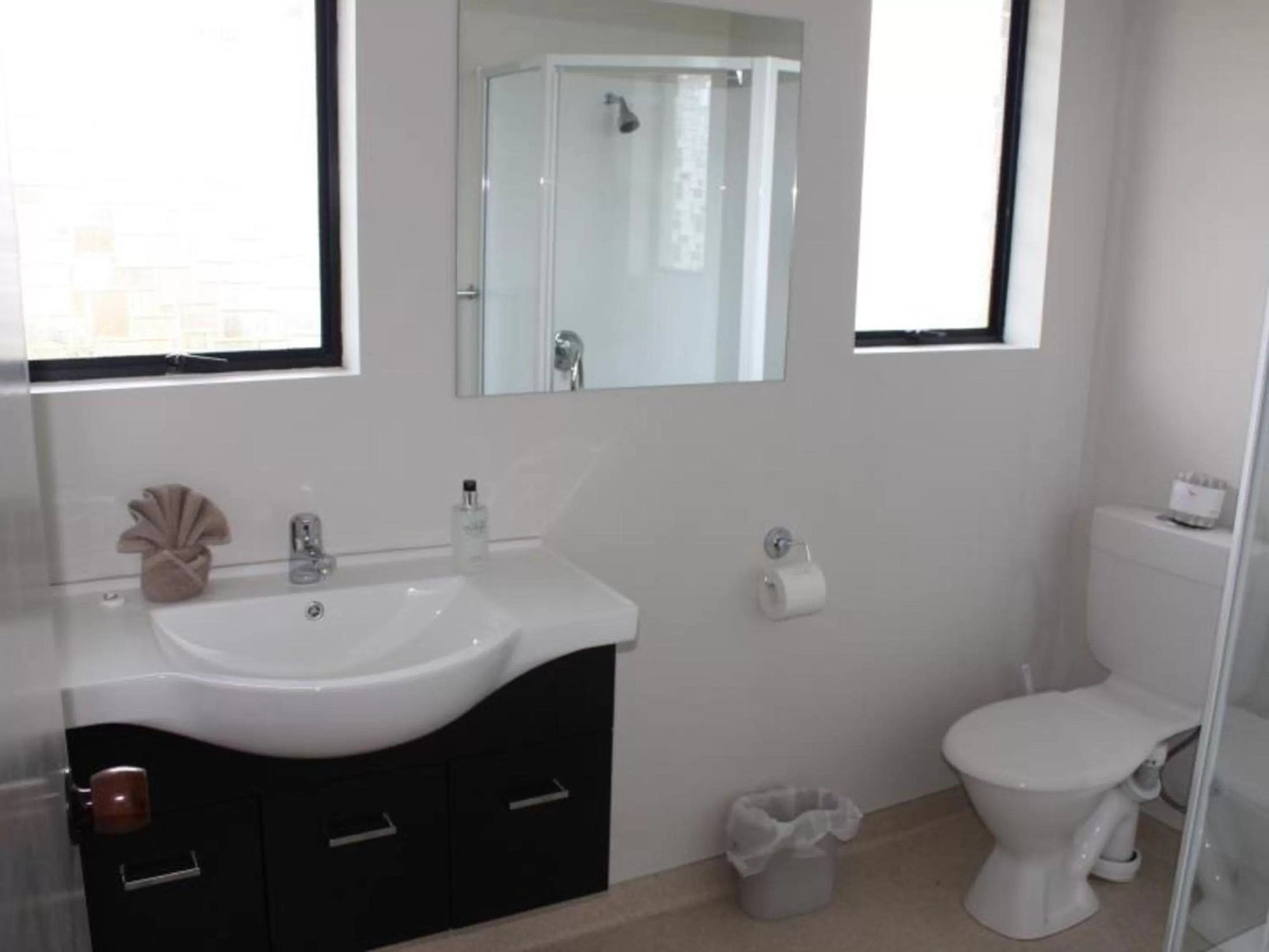 Toilet in Cherylea Motel