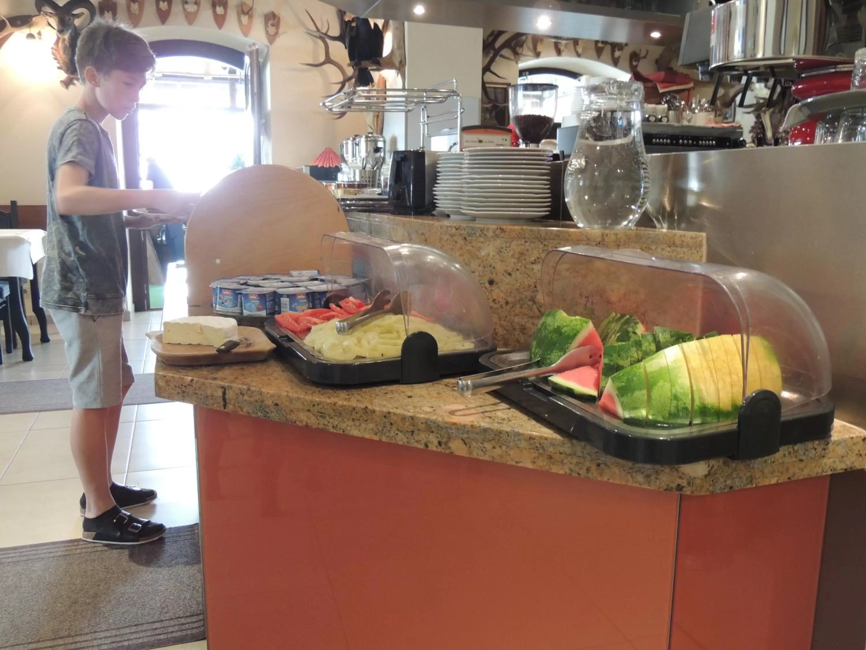 Buffet breakfast in Hotel Club