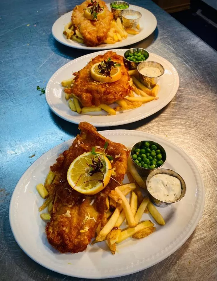 Food close-up, Lunch and Dinner in The Douglas Hotel