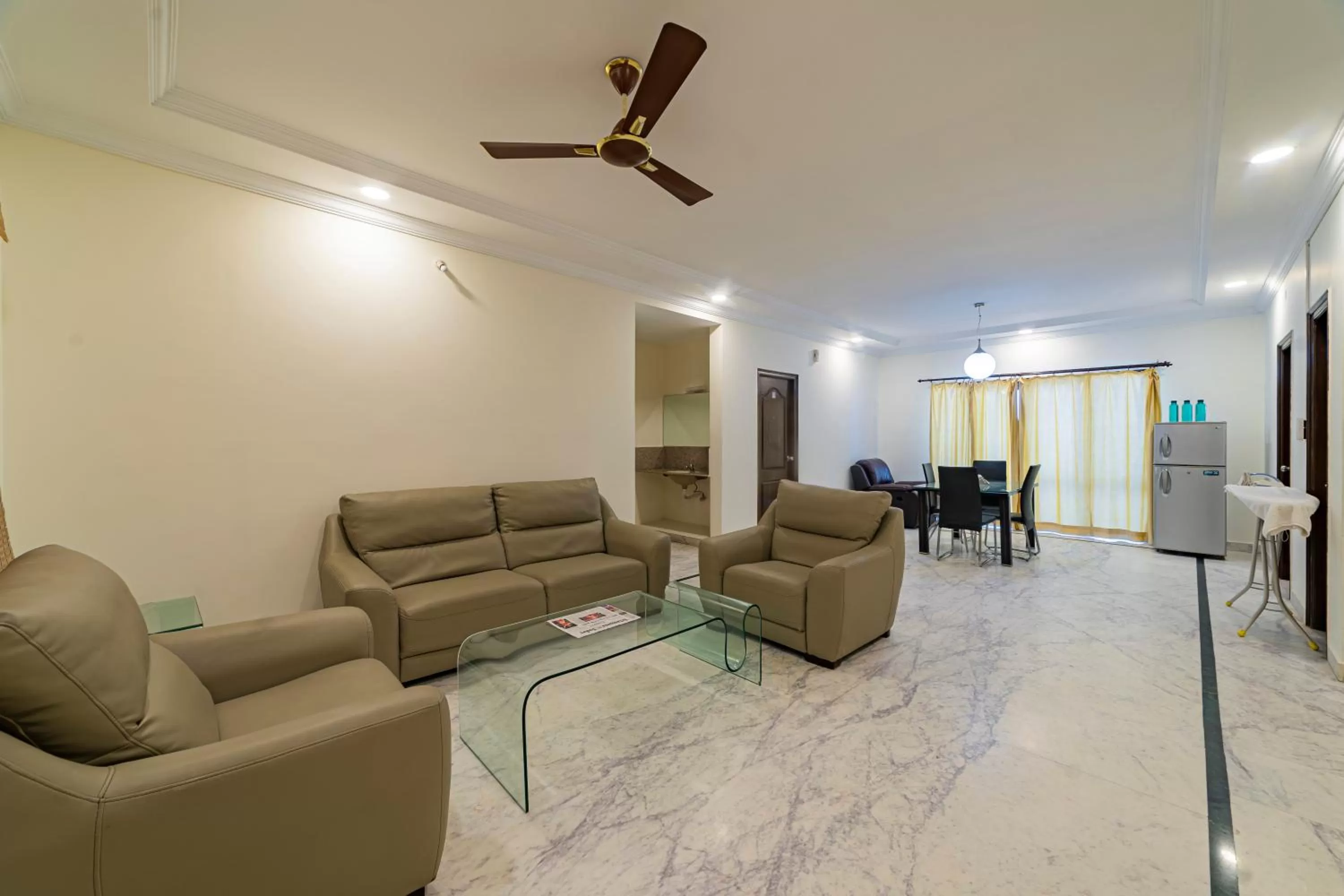 Living room in Hotel Athome & Serviced Apartments by Deccan Serai Hotels