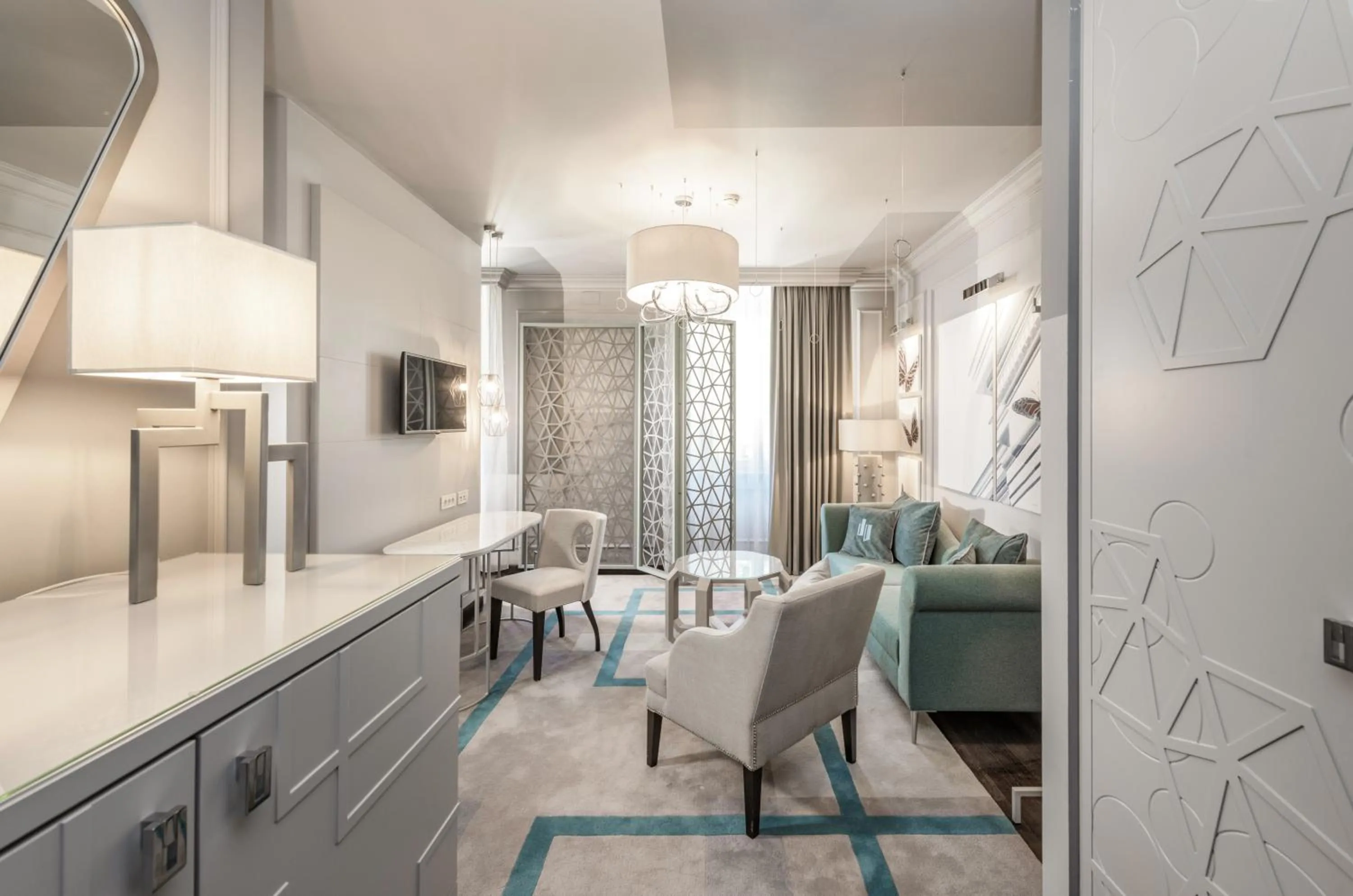 Living room in Bastion Heritage Hotel