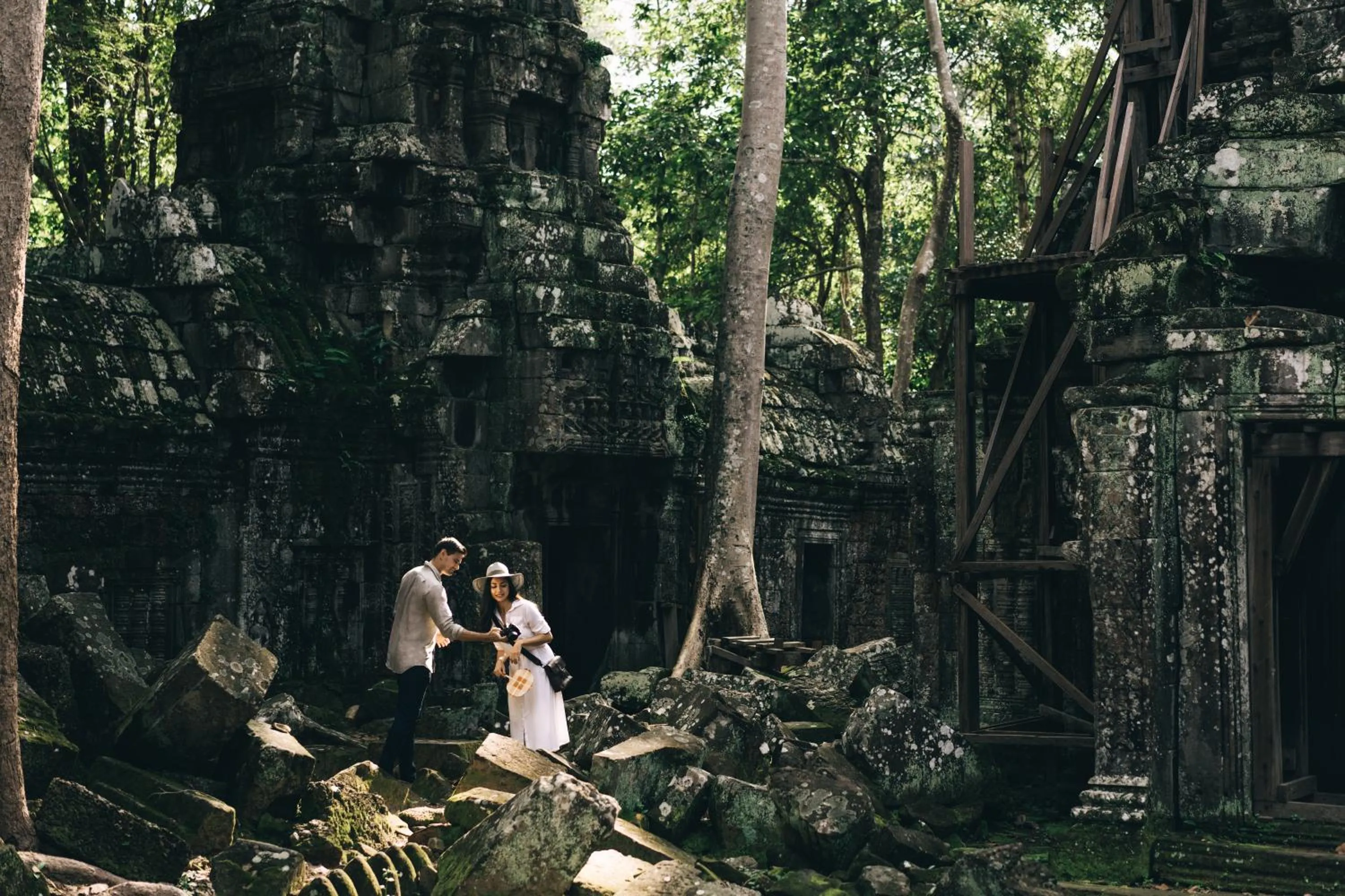 Off site in Raffles Grand Hotel d'Angkor
