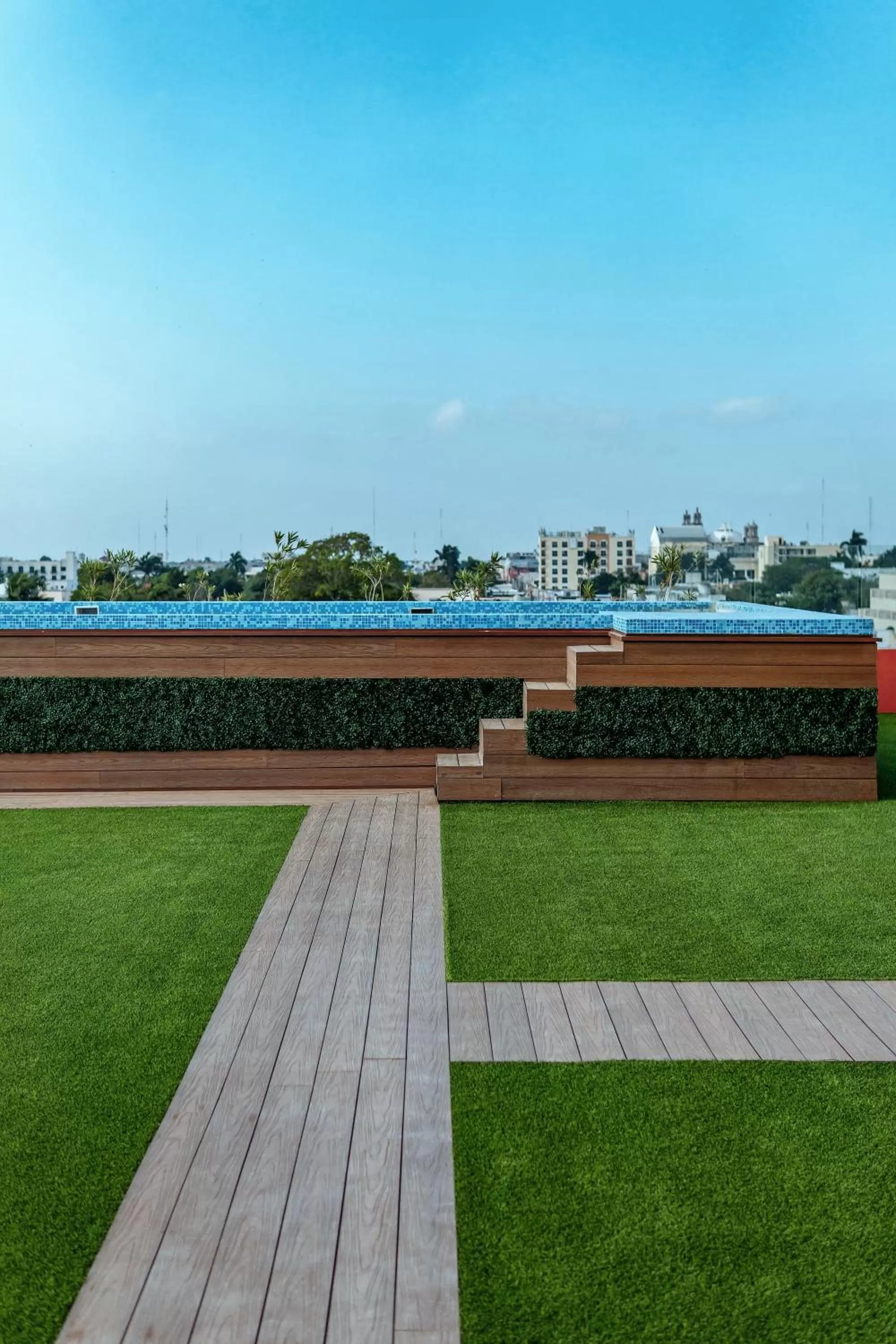 Swimming pool in Hotel Kavia Premium - Paseo Montejo