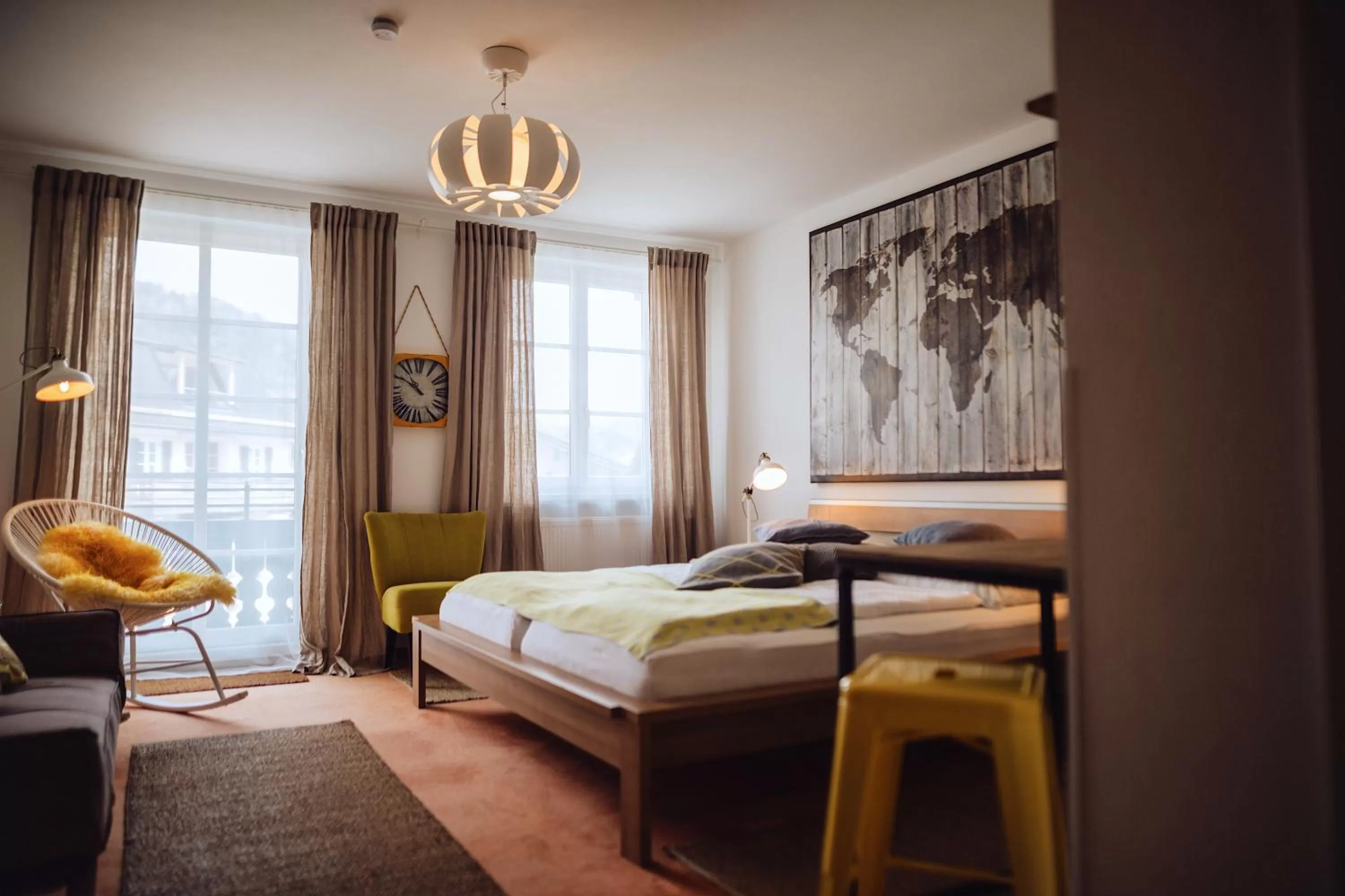 Bed in Das Hotel Stern 24h self-check-in