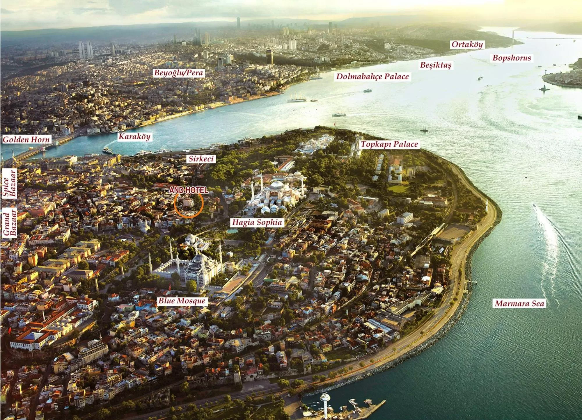 Nearby landmark in The And Hotel Sultanahmet - Special Category