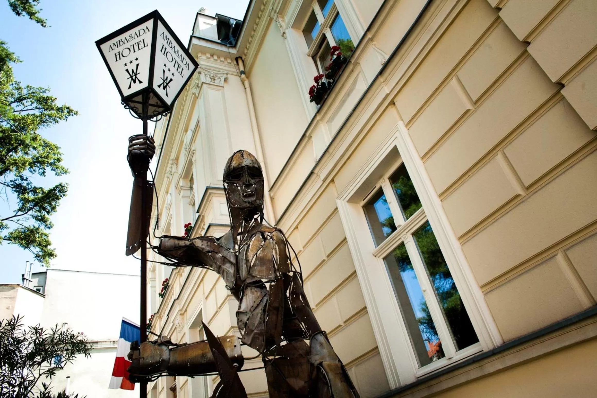 Facade/entrance in Hotel Ambasada Bolesławiec