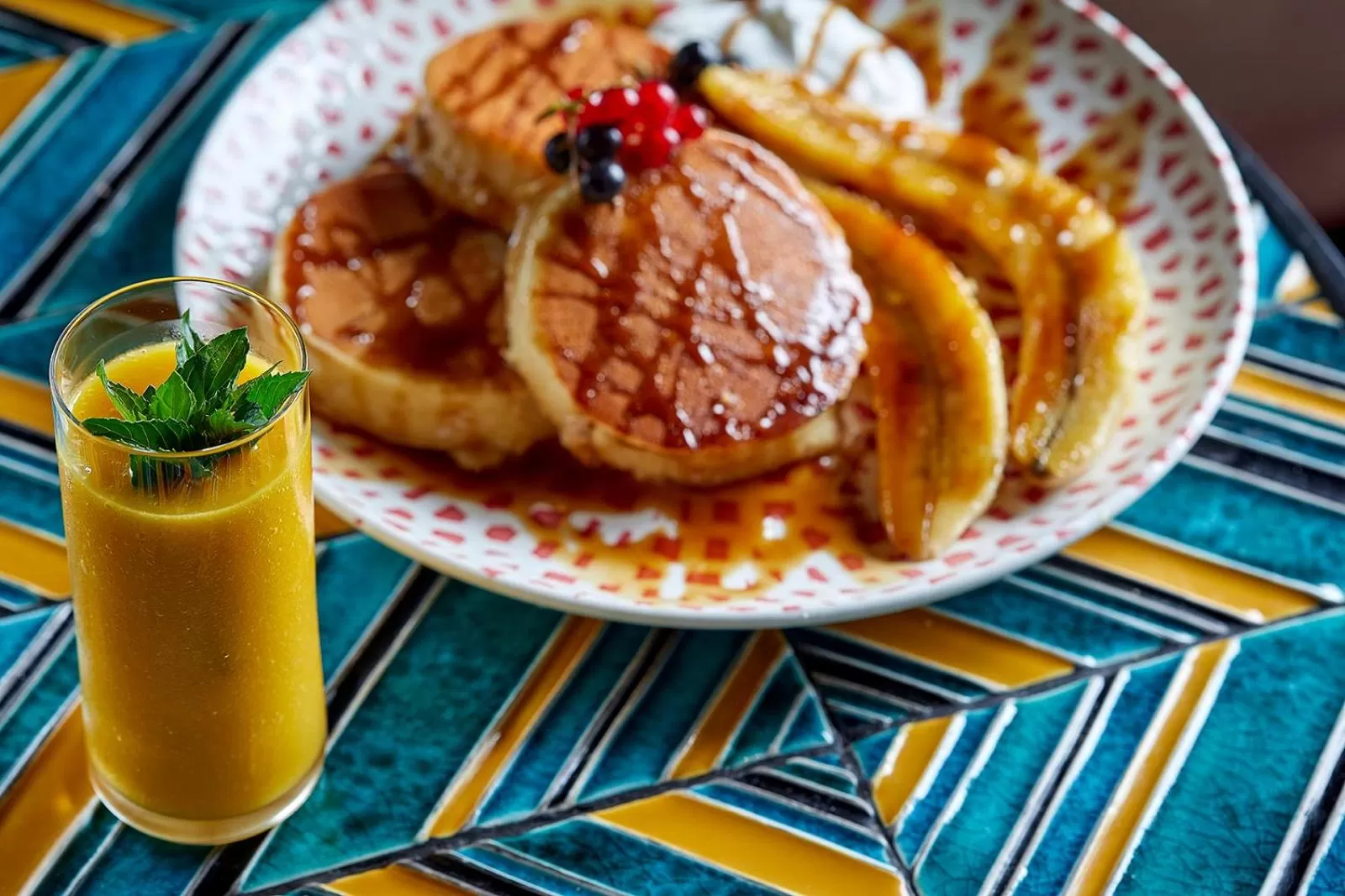 Buffet breakfast in Fabric Hotel - an Atlas Boutique Hotel