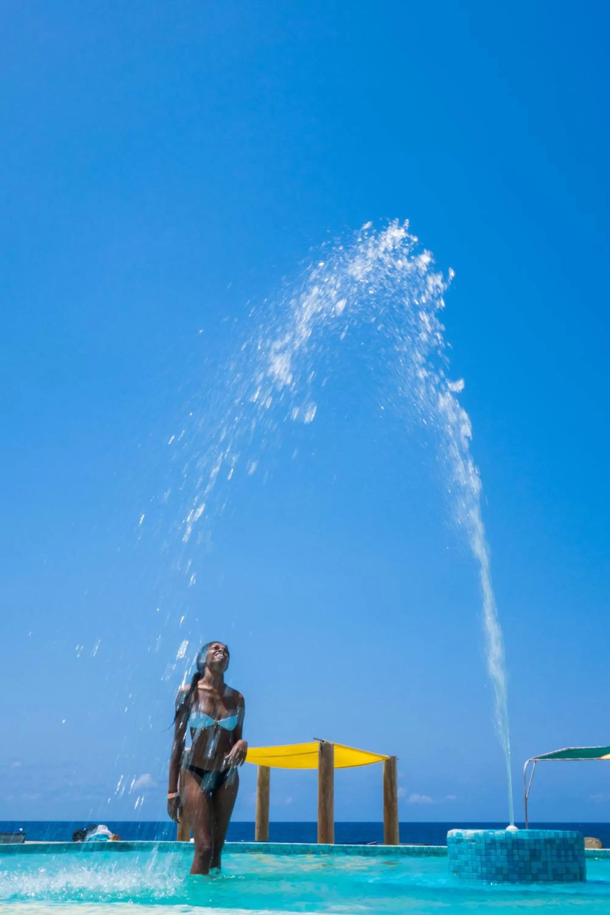 Swimming pool in Samsara Cliff Resort