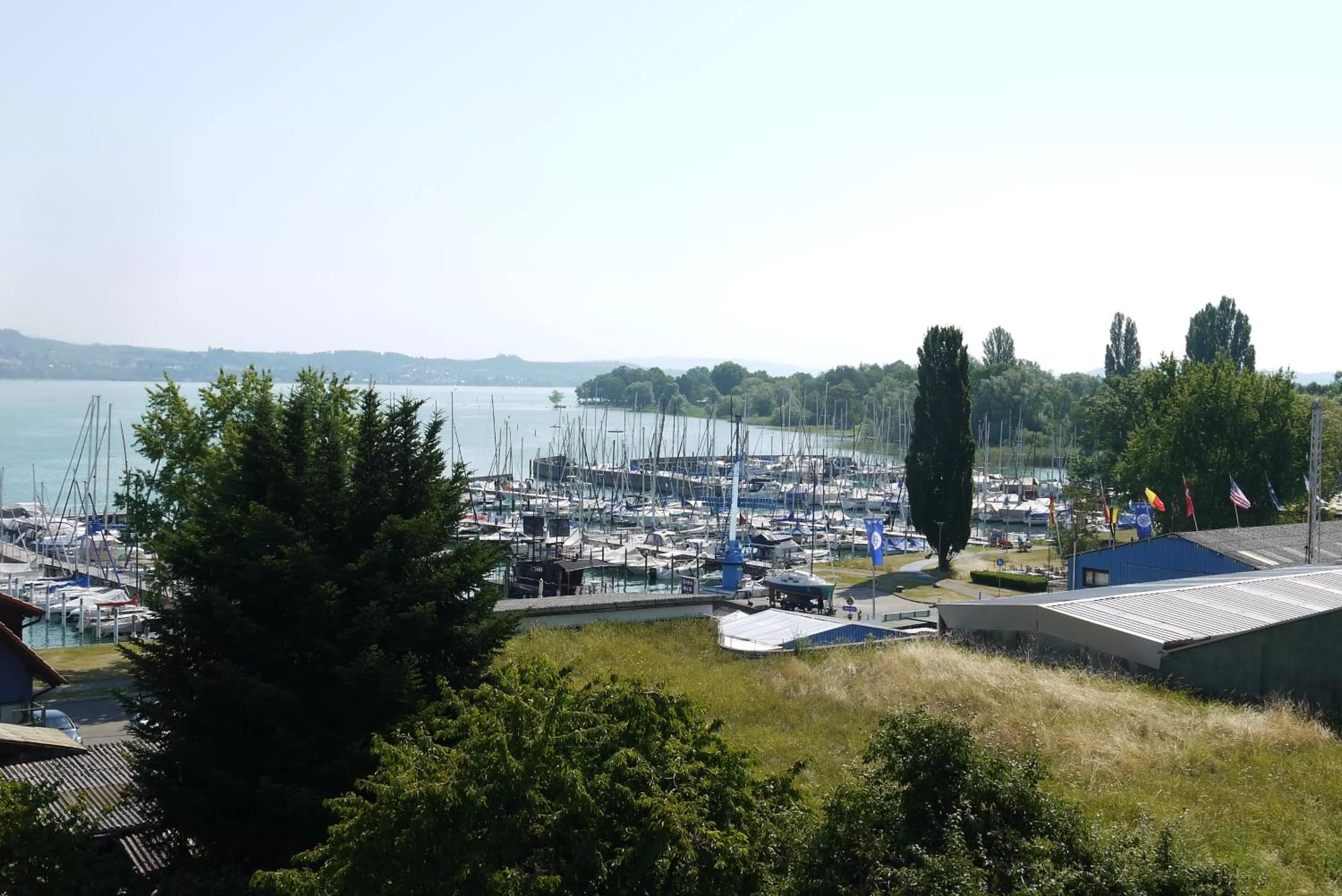 Lake view in Hotel Haus Seehang