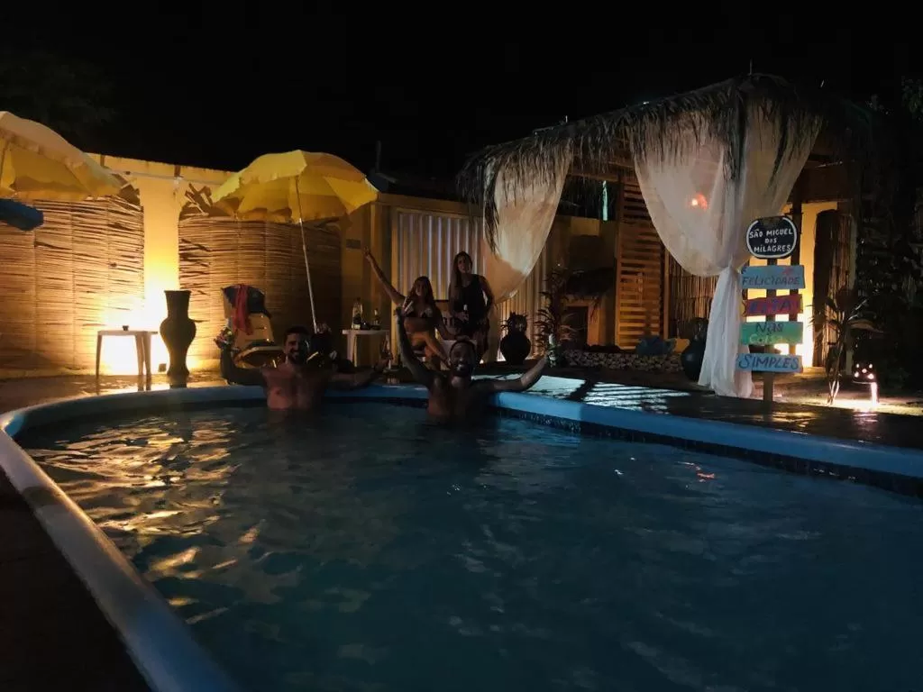 Swimming Pool in Pousada São Miguel dos Milagres