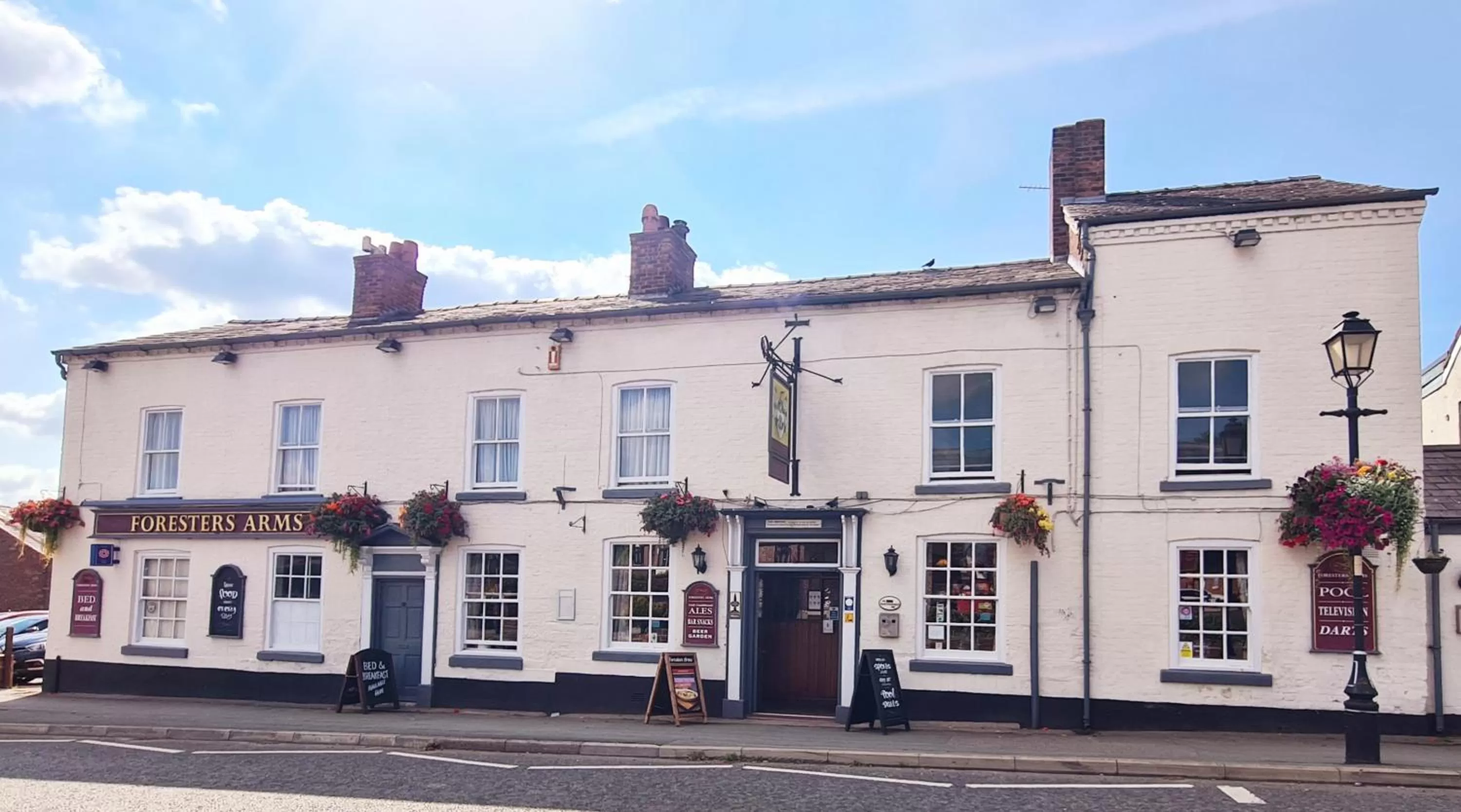 Property building in The Foresters Arms