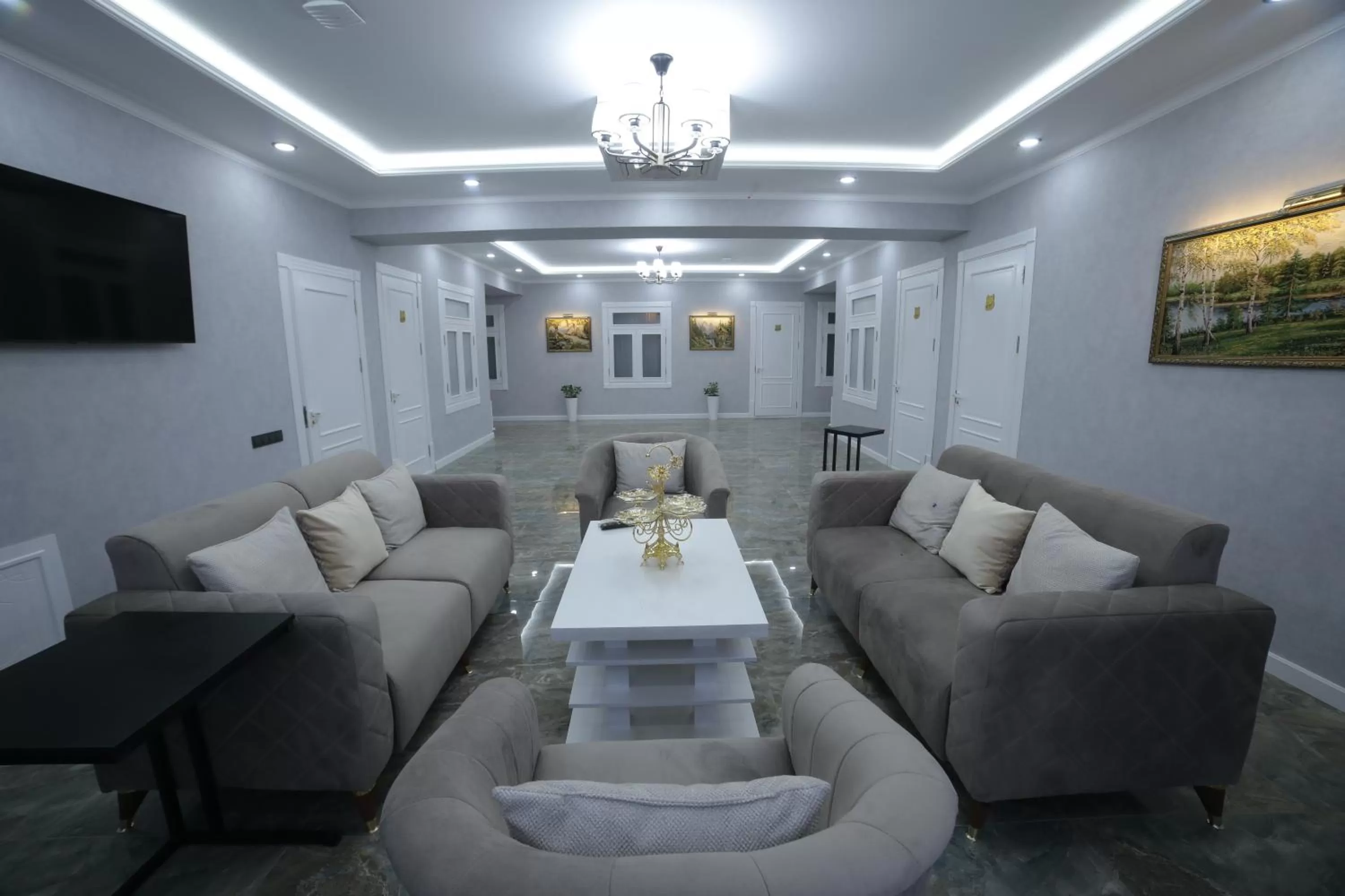 Living room, Seating Area in Samarqand Darvoza