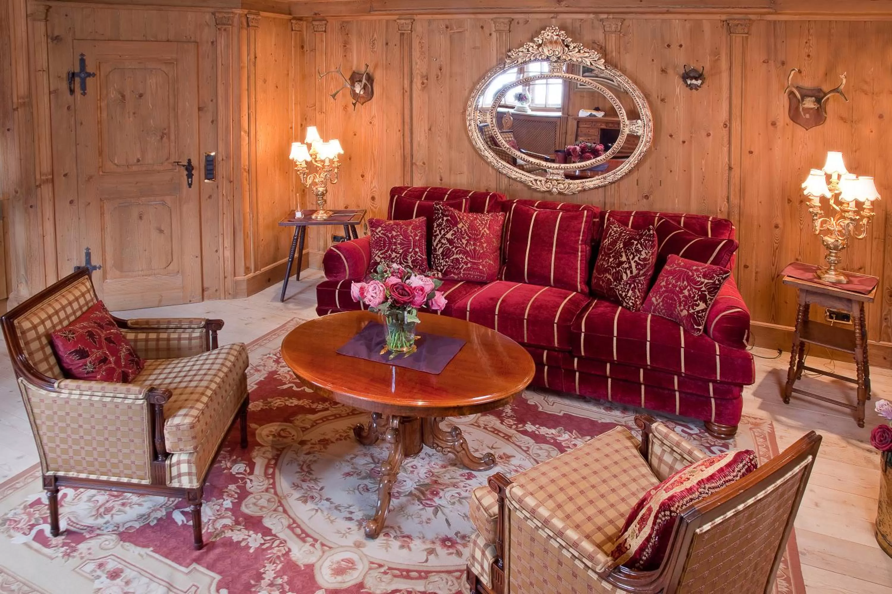 Living room in Schloss Matzen