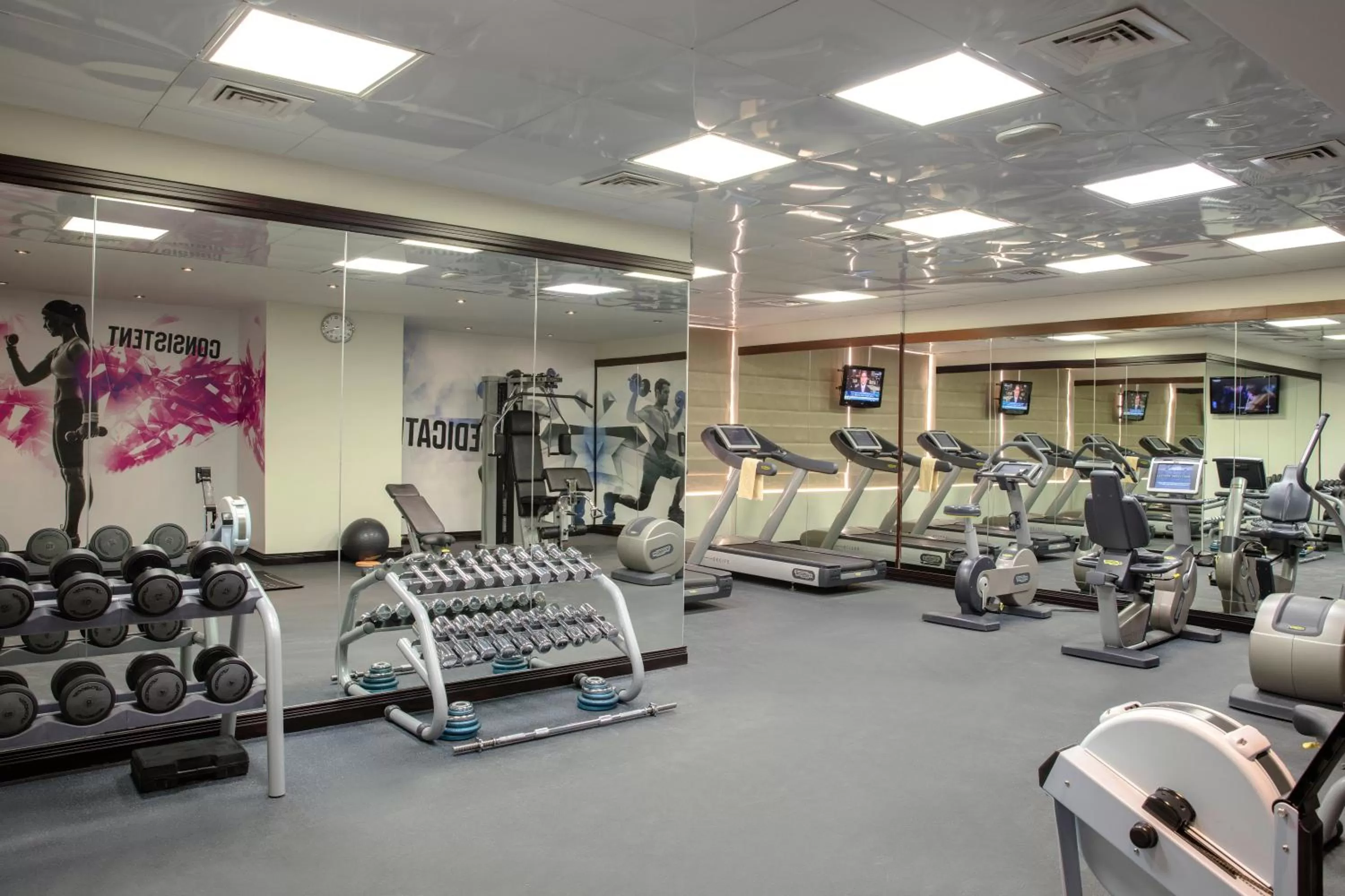 Fitness centre/facilities in Jumeira Rotana – Dubai