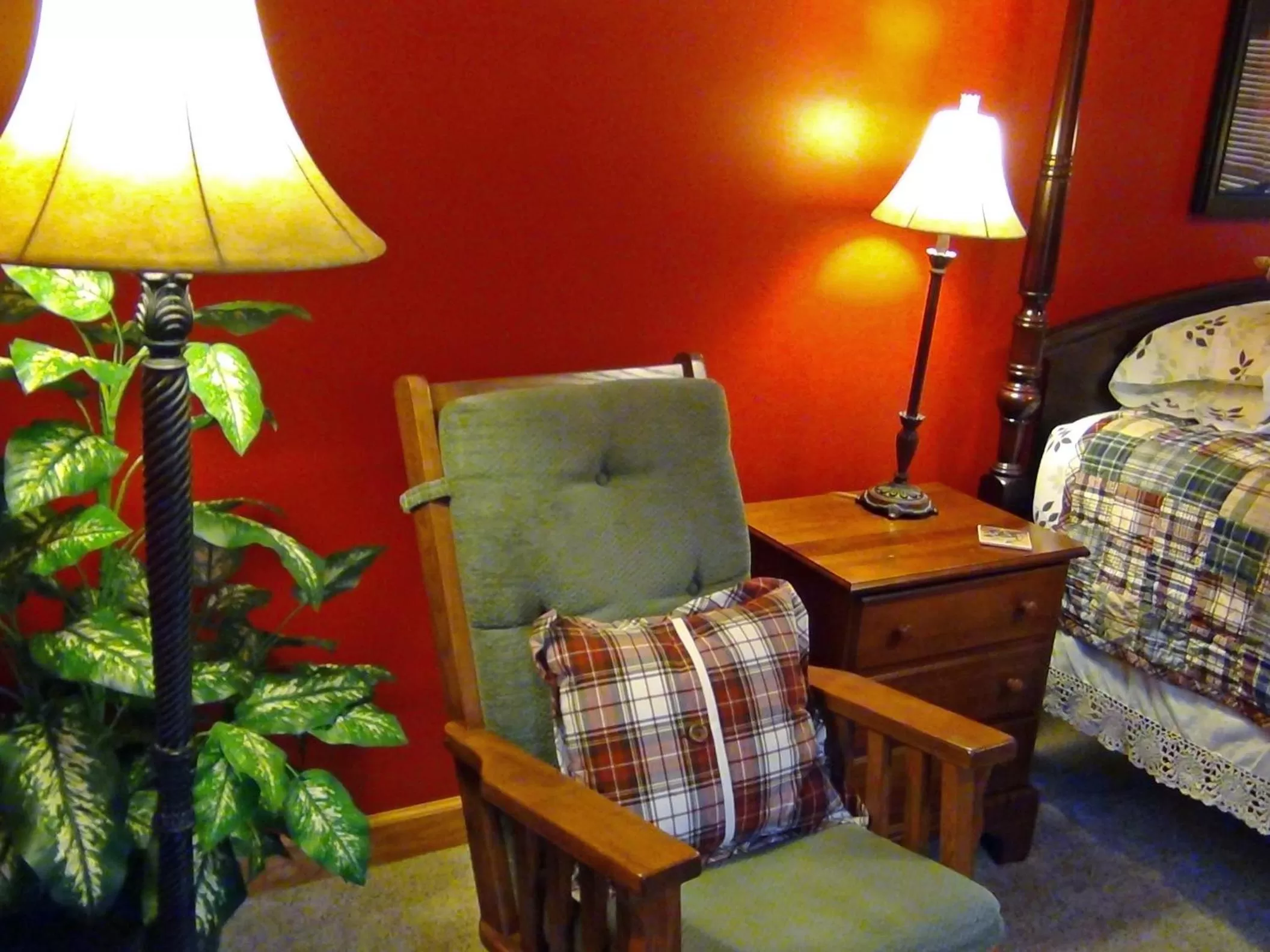 Seating Area in Berry Springs Lodge