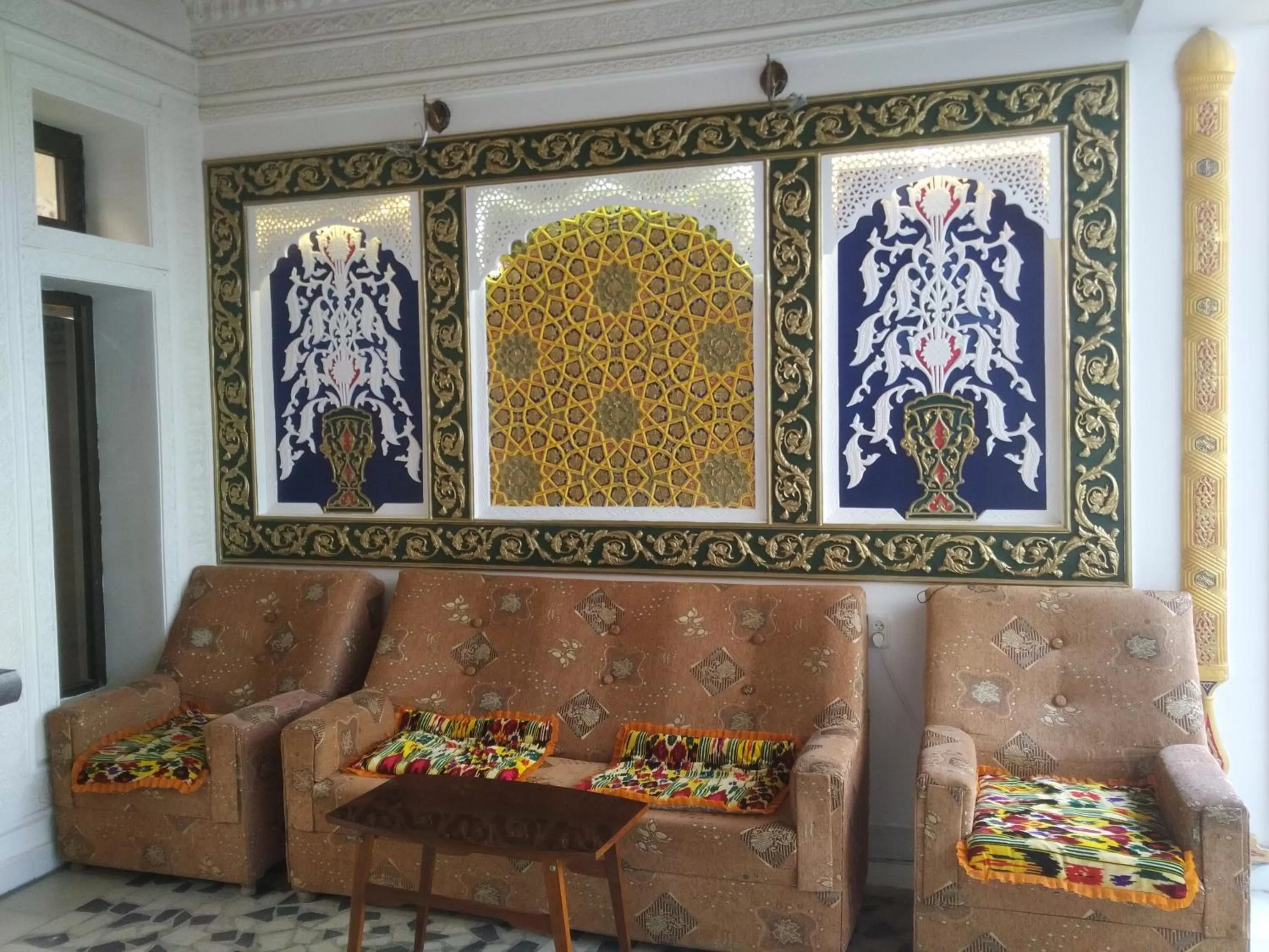 Living room, Seating Area in Samani Bukhara