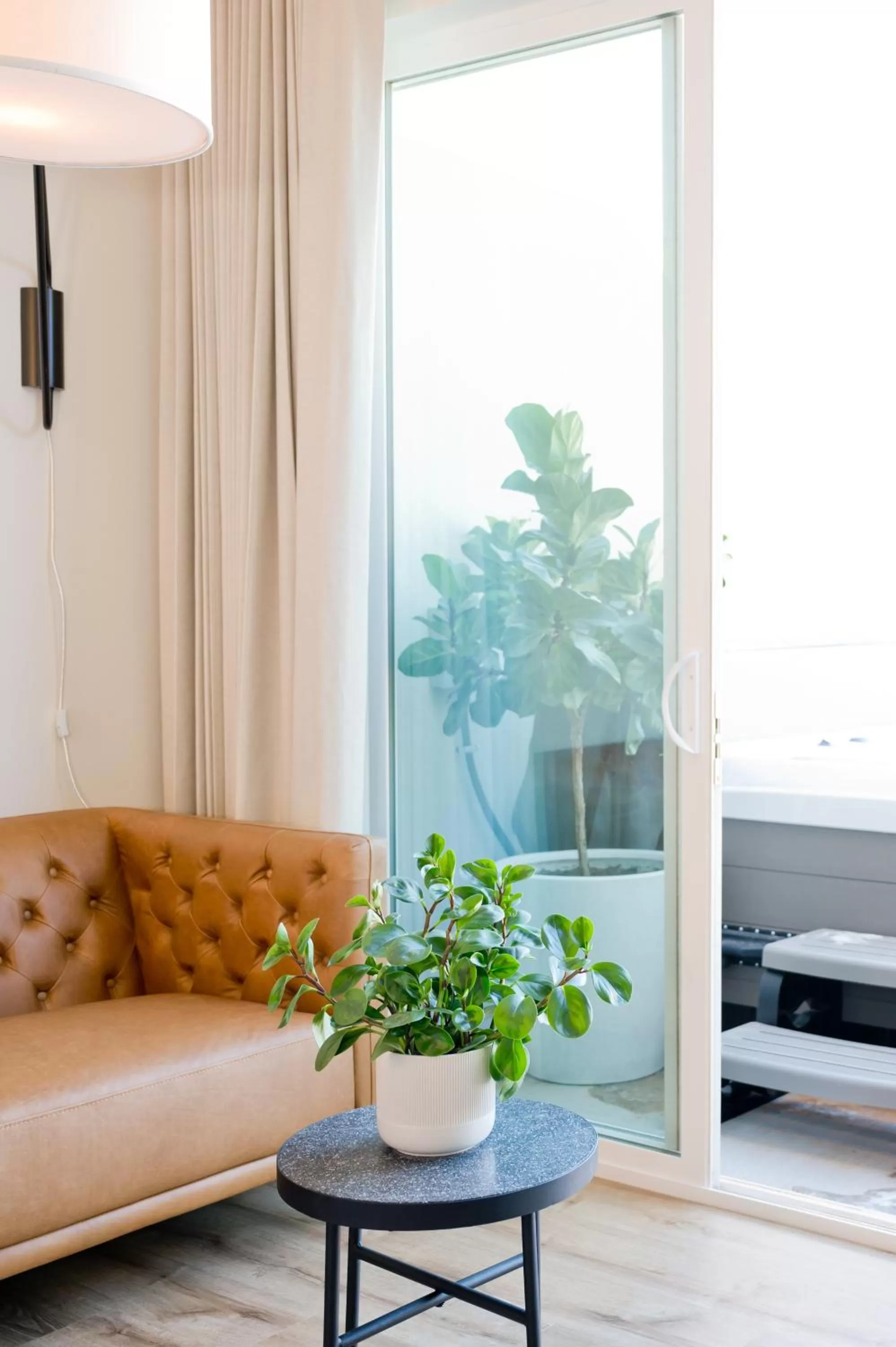 Patio in Skyview Hotel