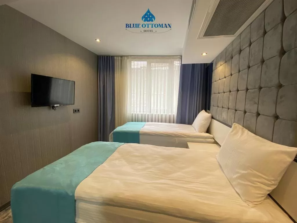 Bed in Hotel Blue Ottoman