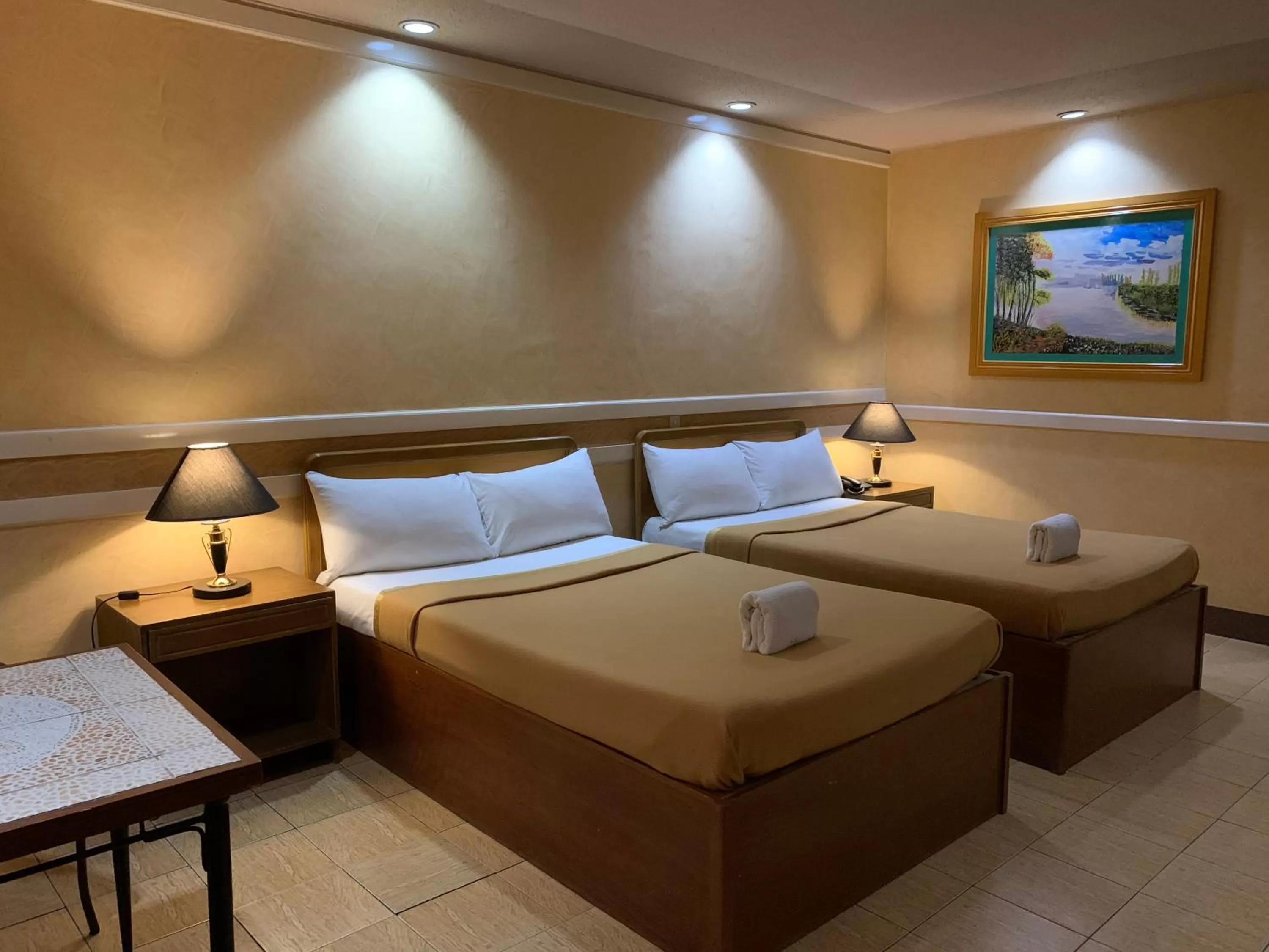 Bed in La Maja Rica Hotel