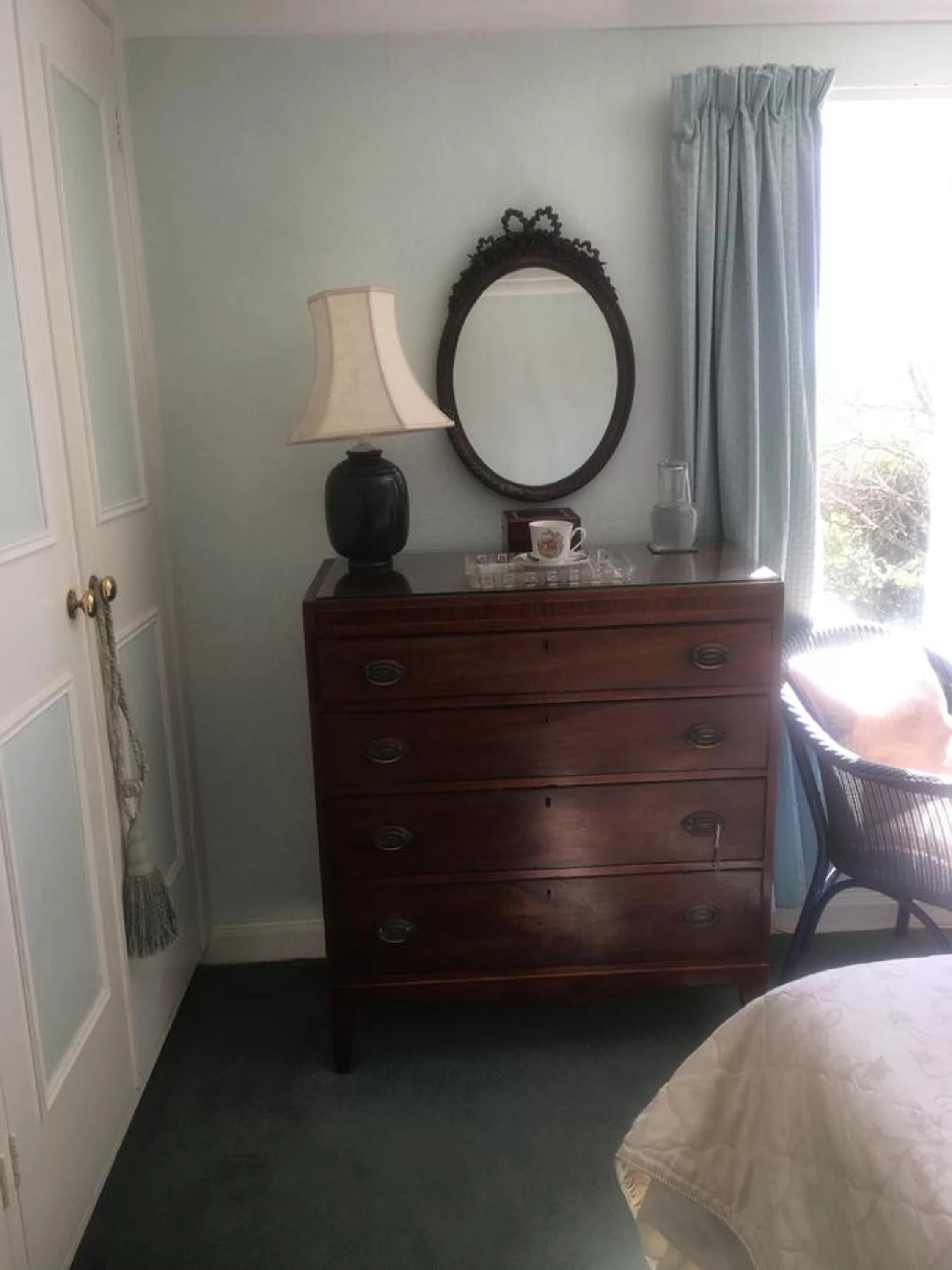 Decorative detail in West Wold Farm House B&B