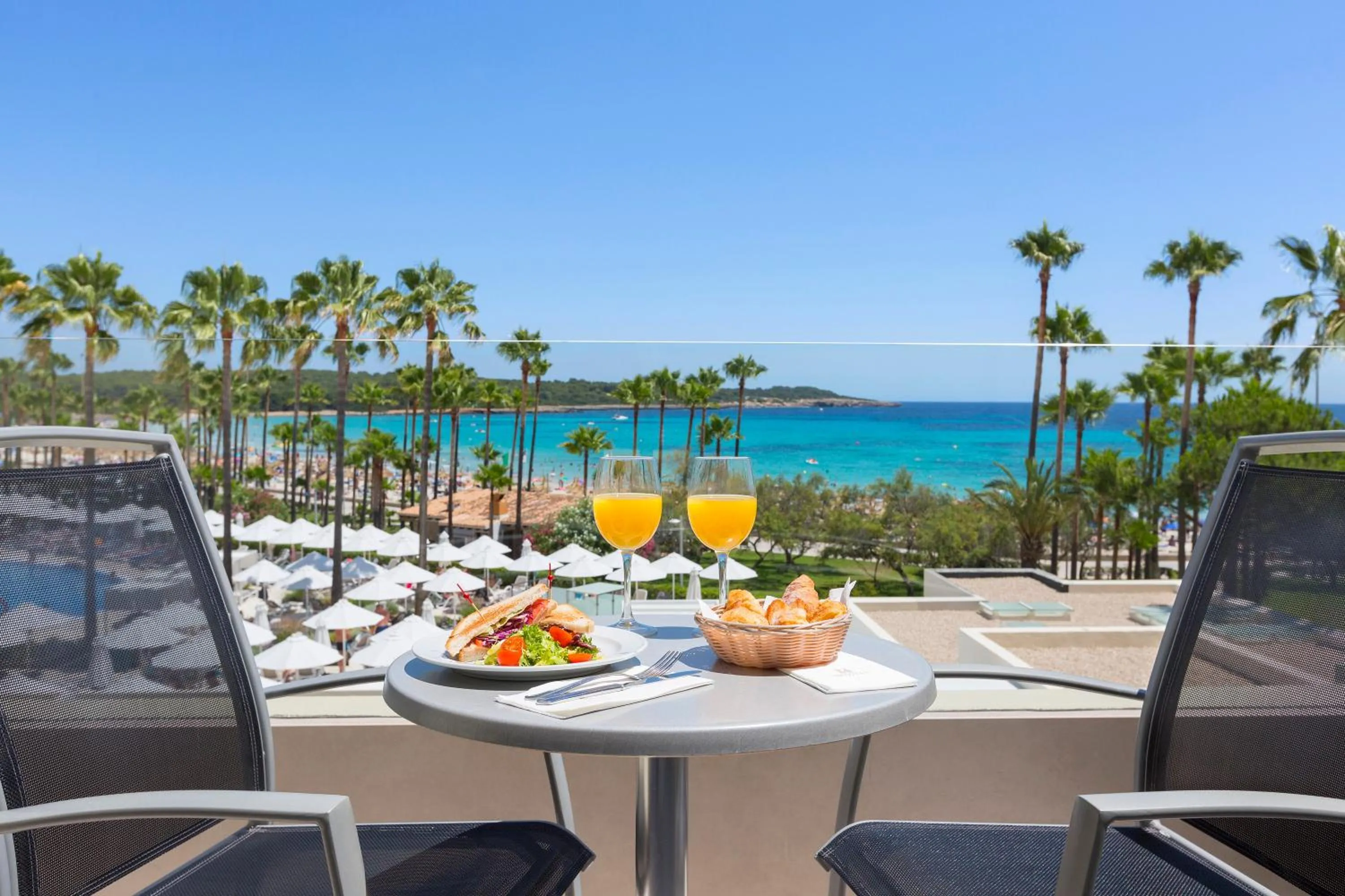 Balcony/Terrace in Hipotels Mediterraneo Hotel - Adults Only