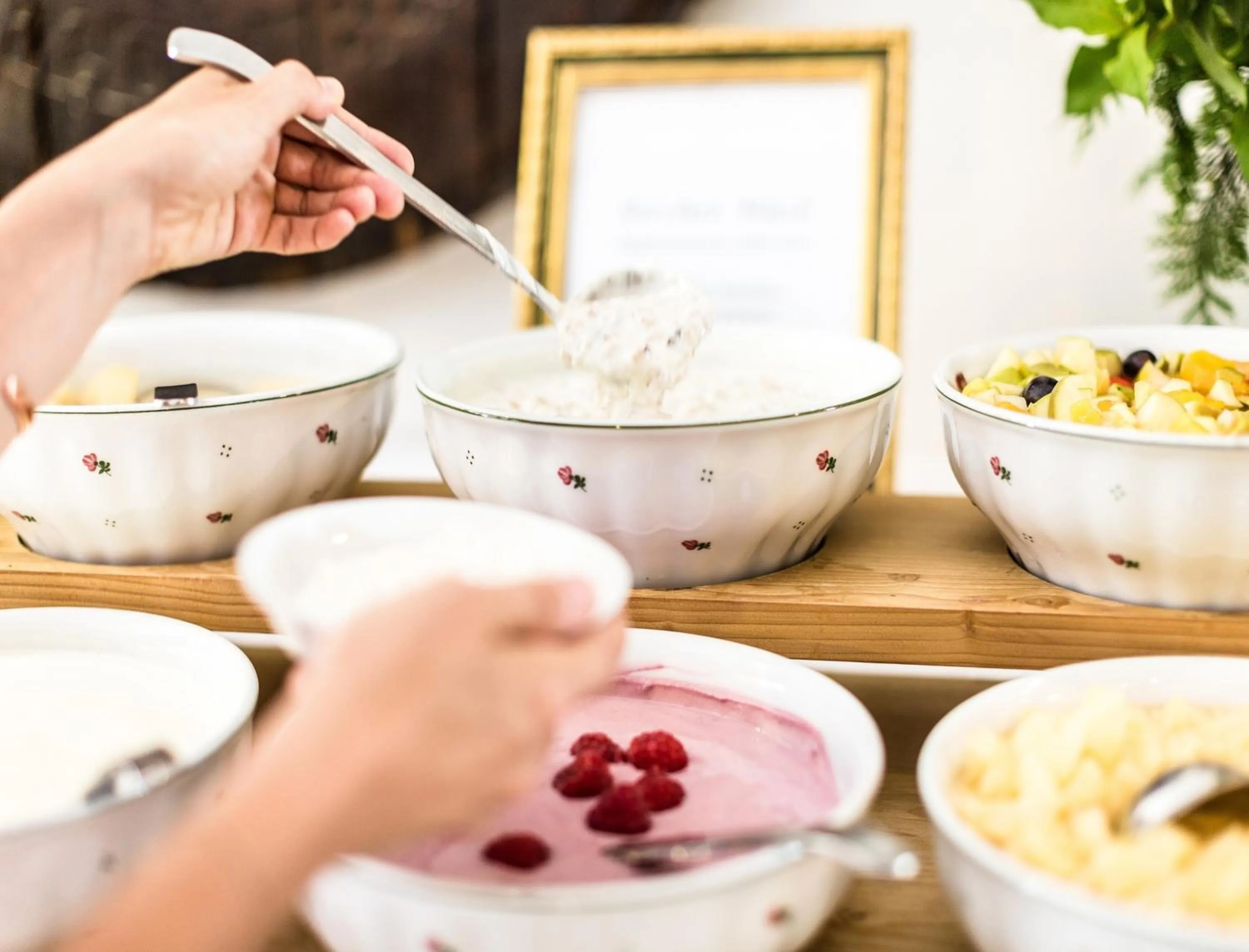 Buffet breakfast in Salzburg Hotel Holznerwirt