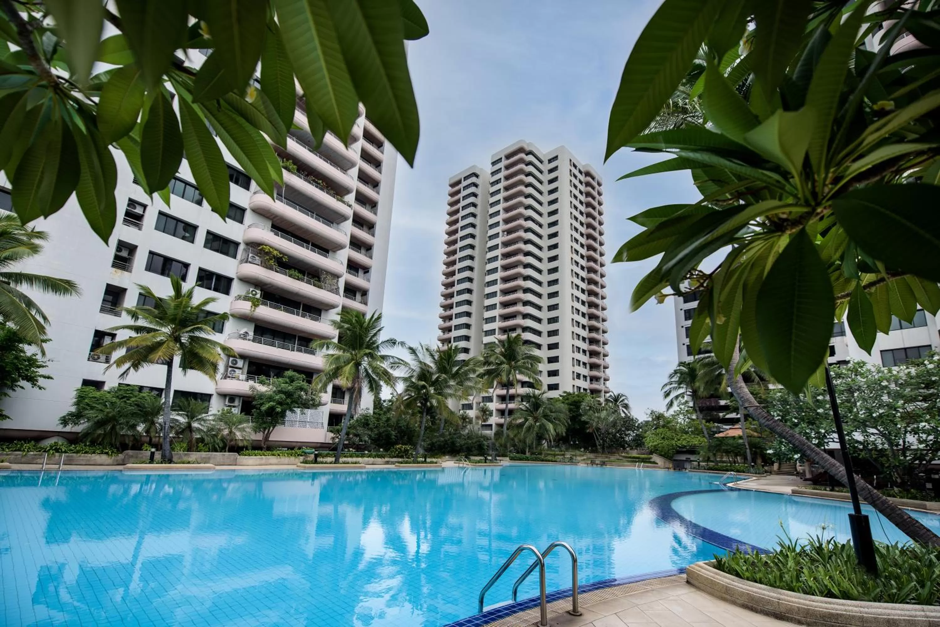 Swimming pool in Riverine Place Hotel and Residence