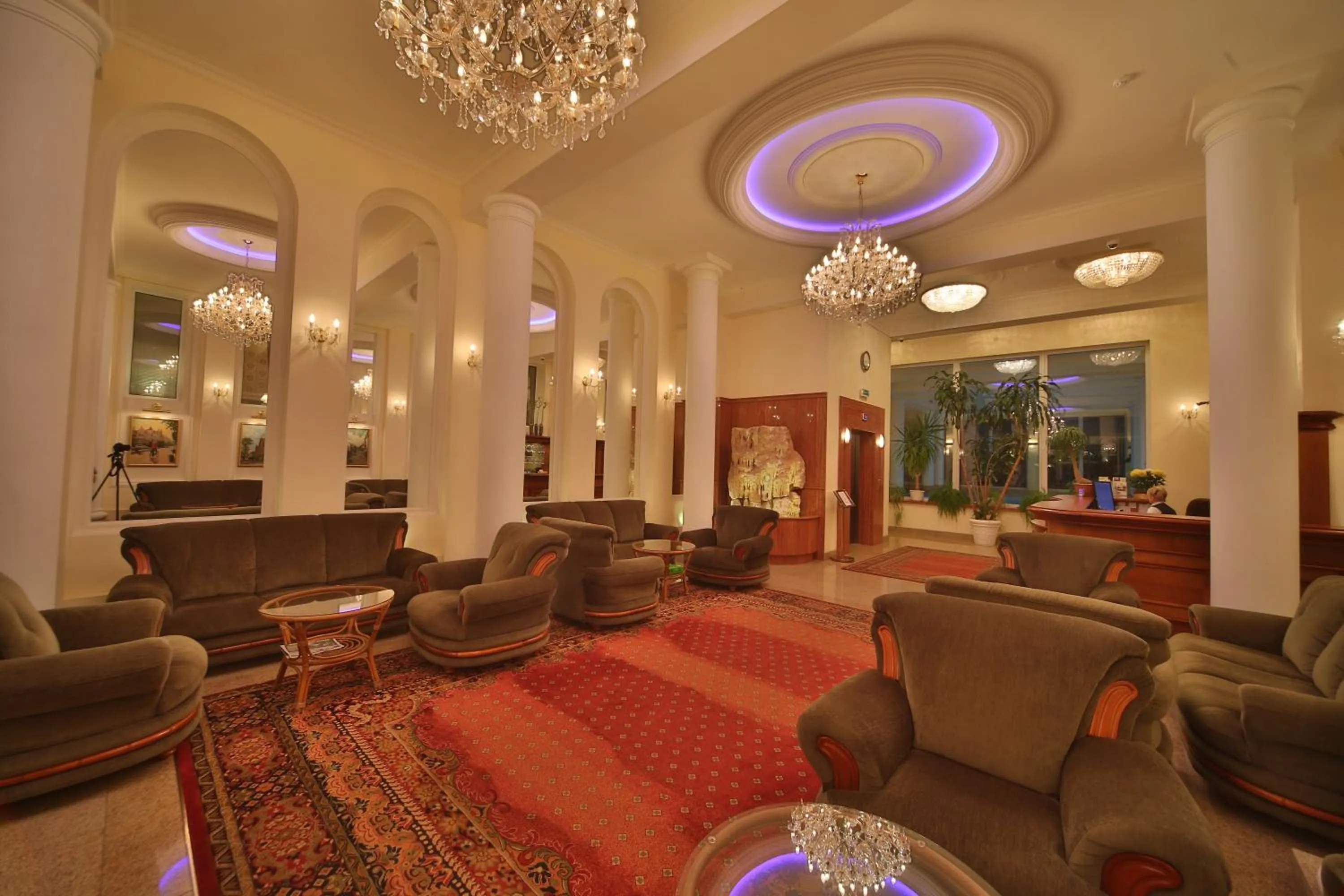 Lobby or reception in Hotel Polaris