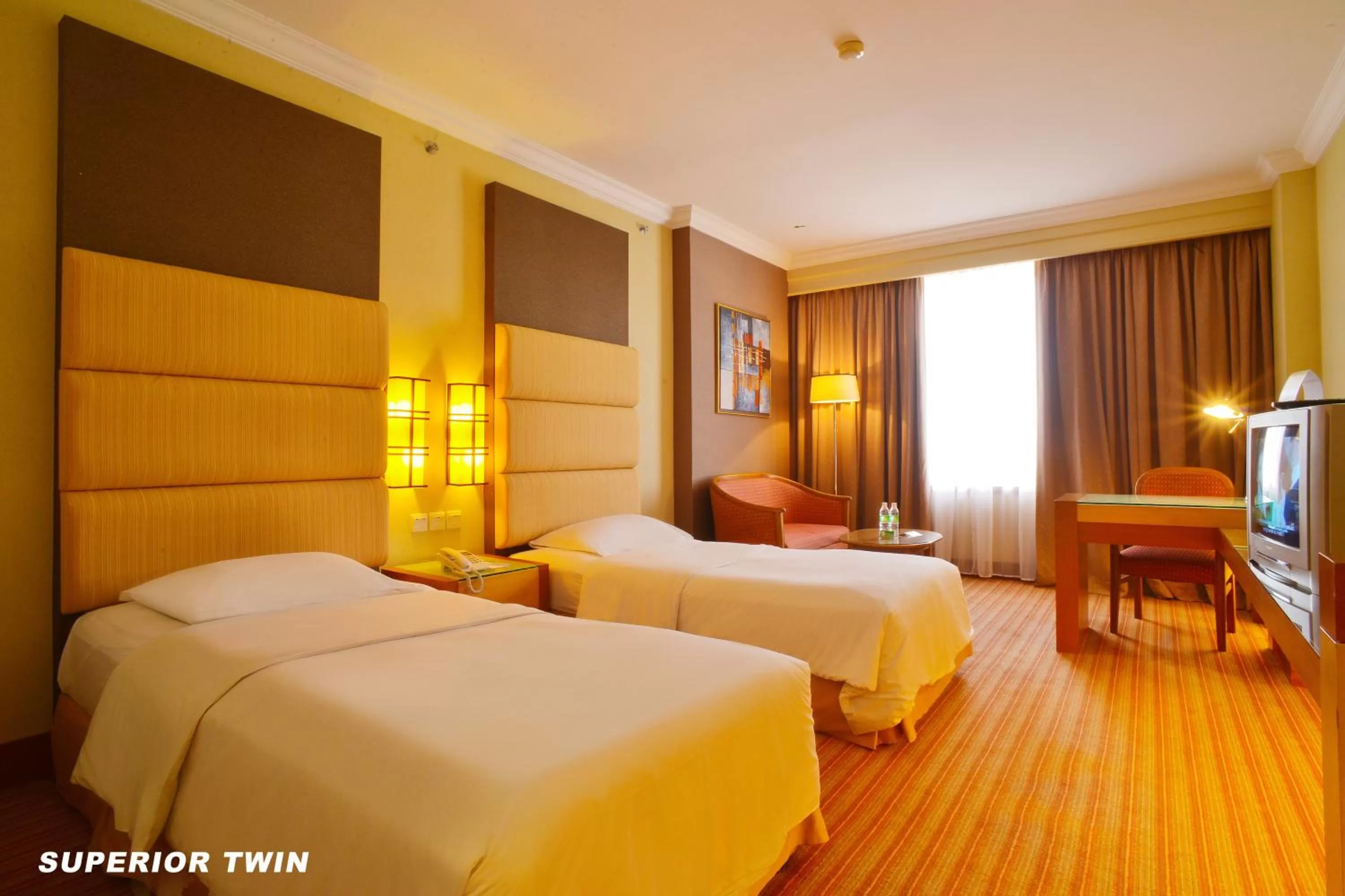 Bedroom, Bed in Dynasty Hotel Miri