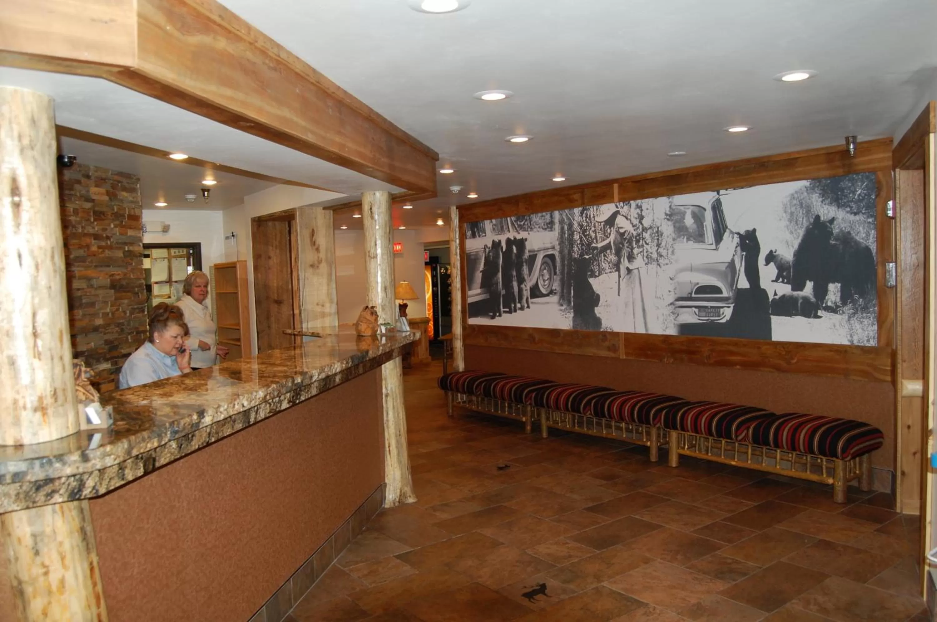 Lobby or reception in Kelly Inn West Yellowstone