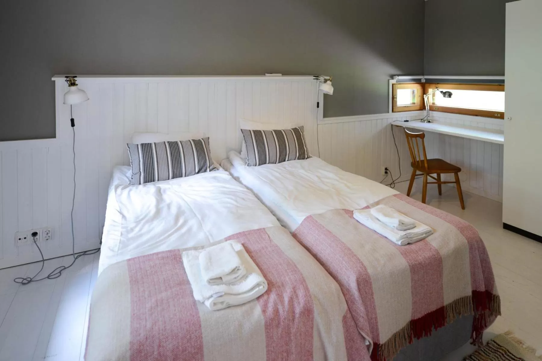 Bed in Sahanlahti Resort