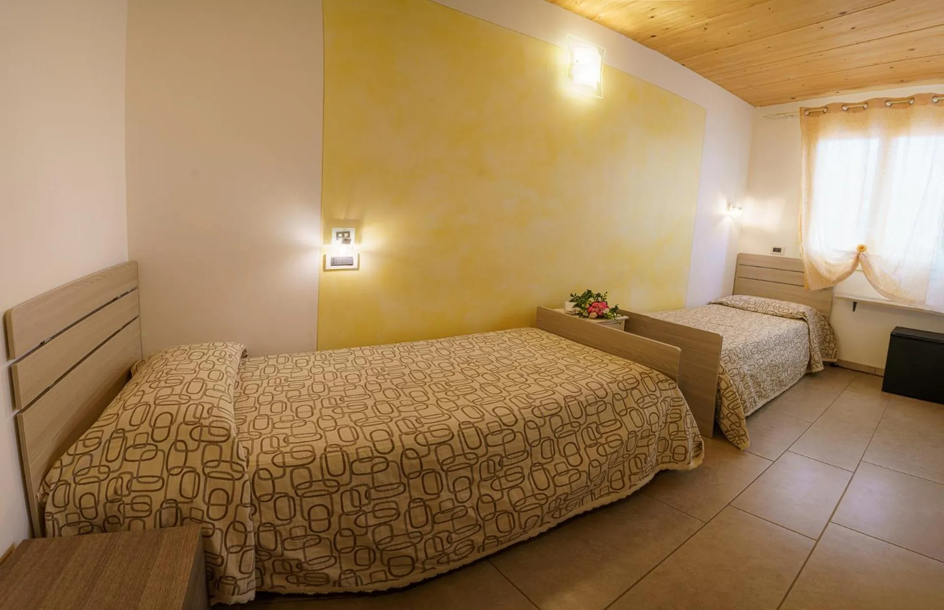 Bed in Albergo La Lampara