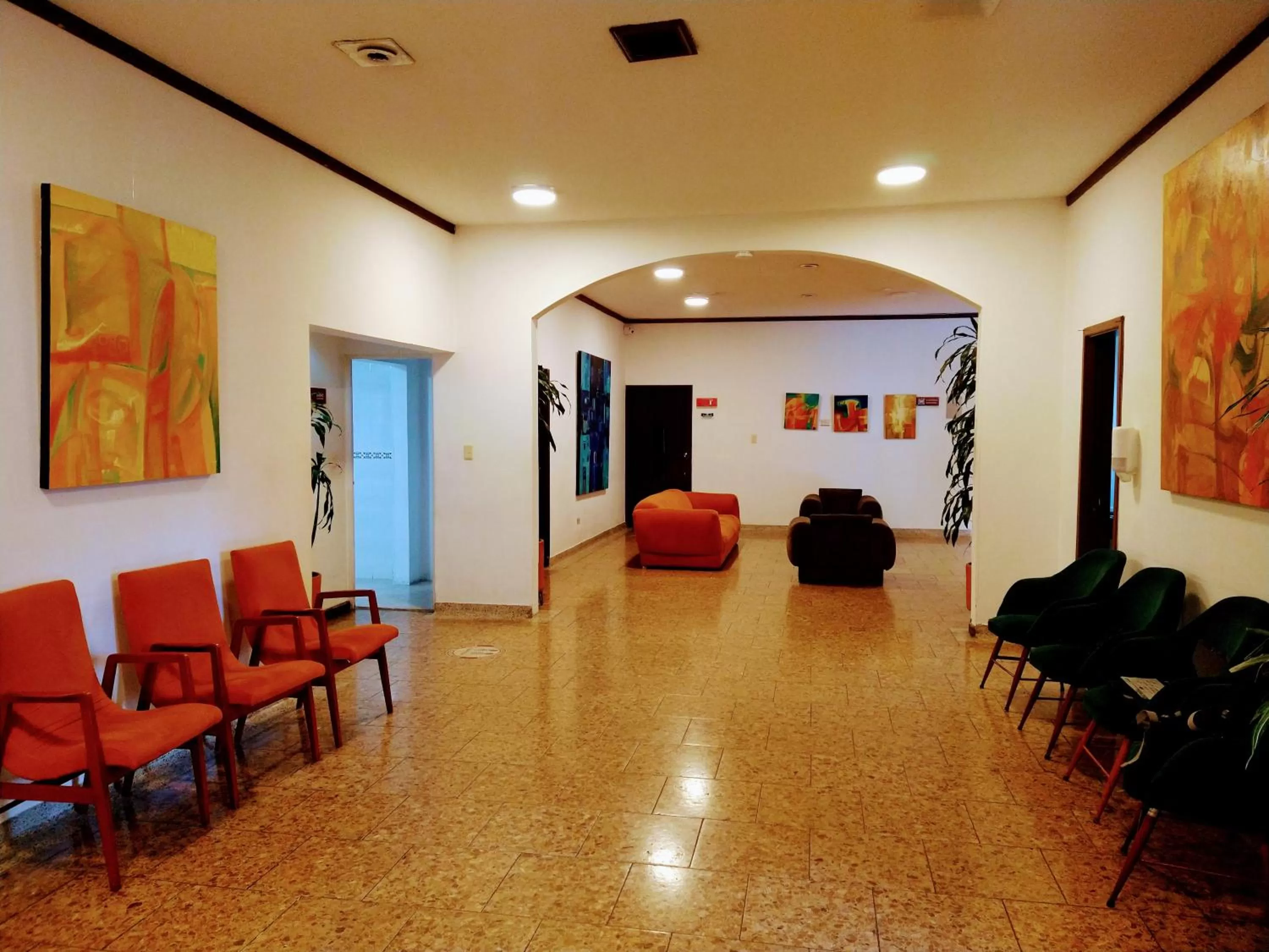 Living room in Hotel Morasurco